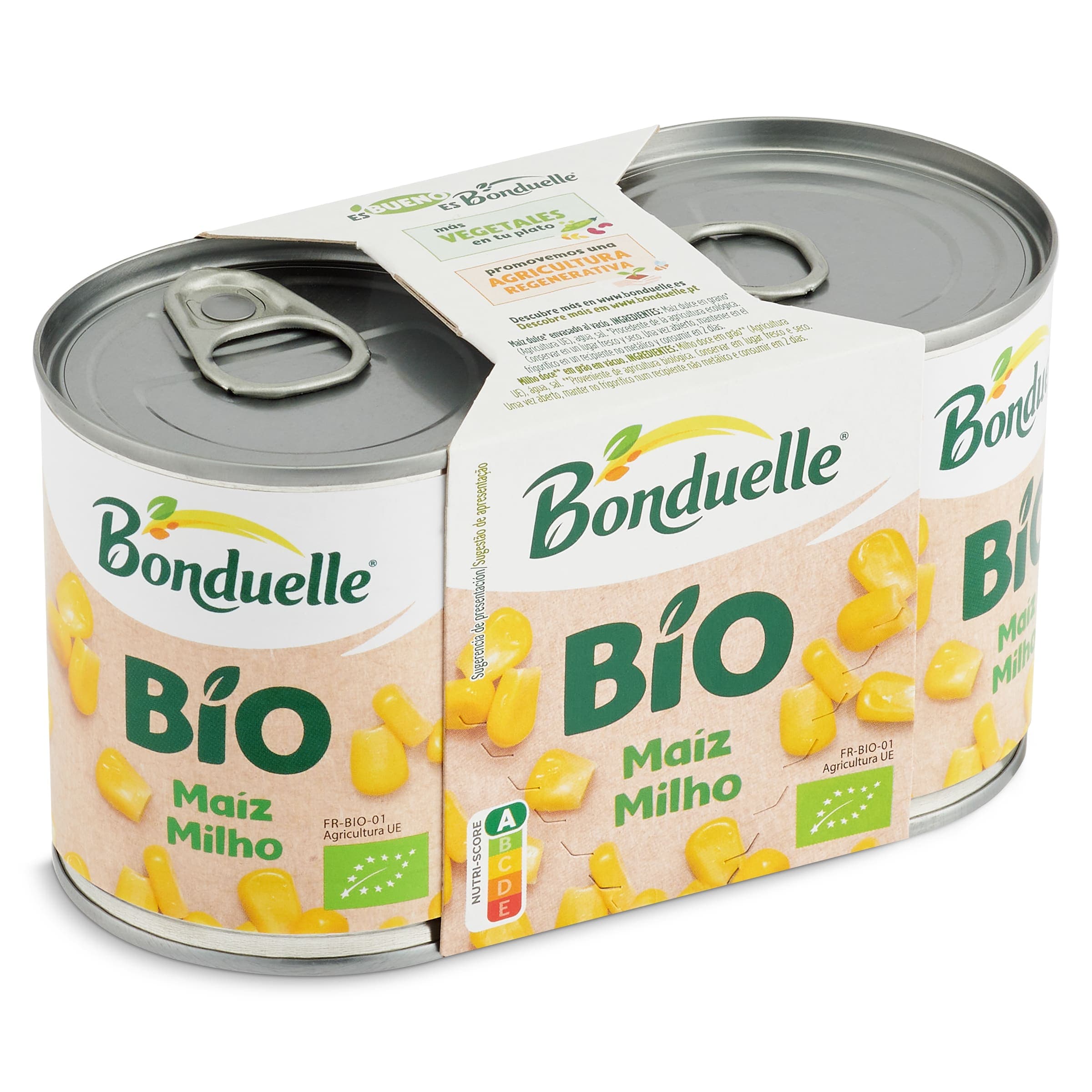 Maíz bio Bonduelle 2 x 140 g