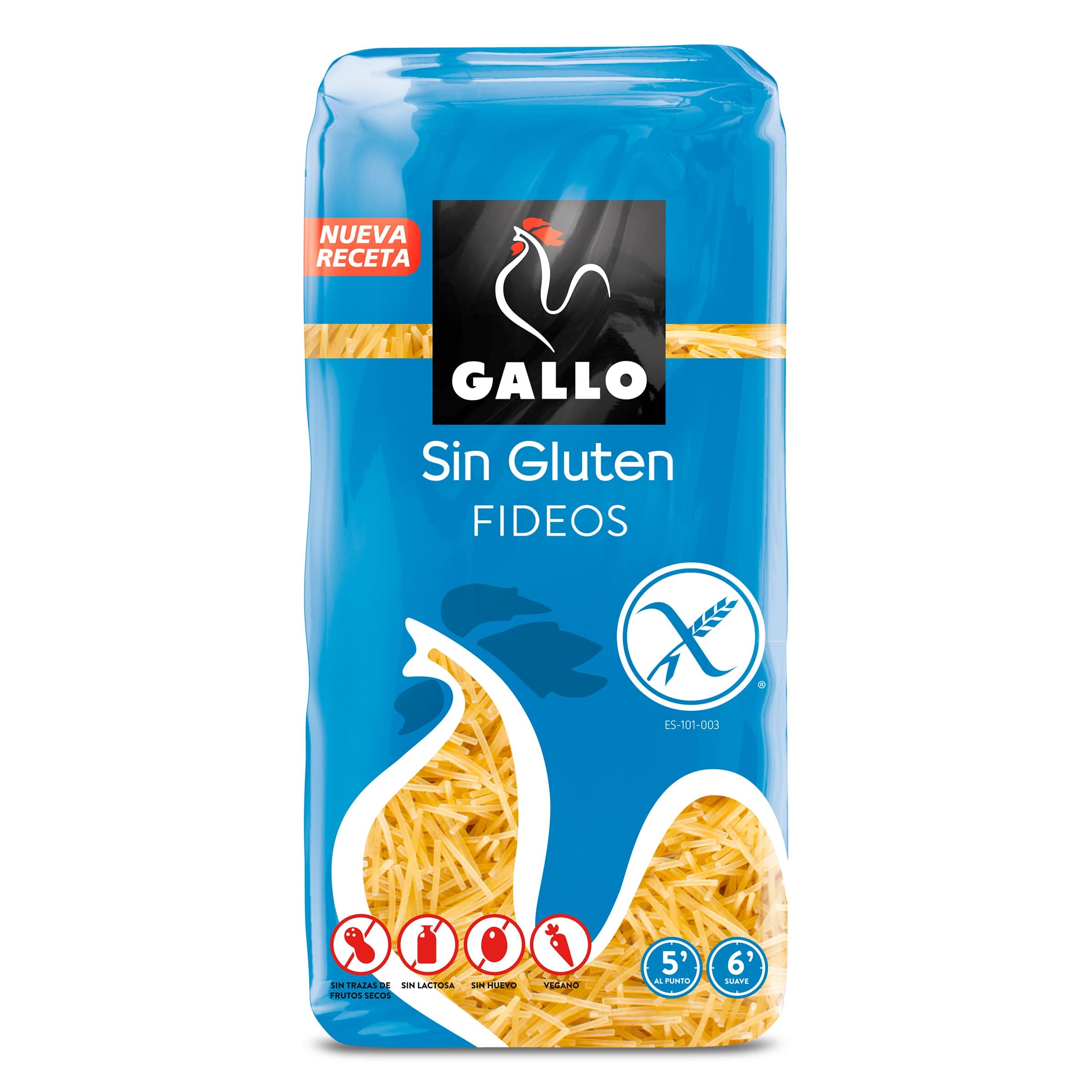 Fideos sin gluten Gallo 450 g