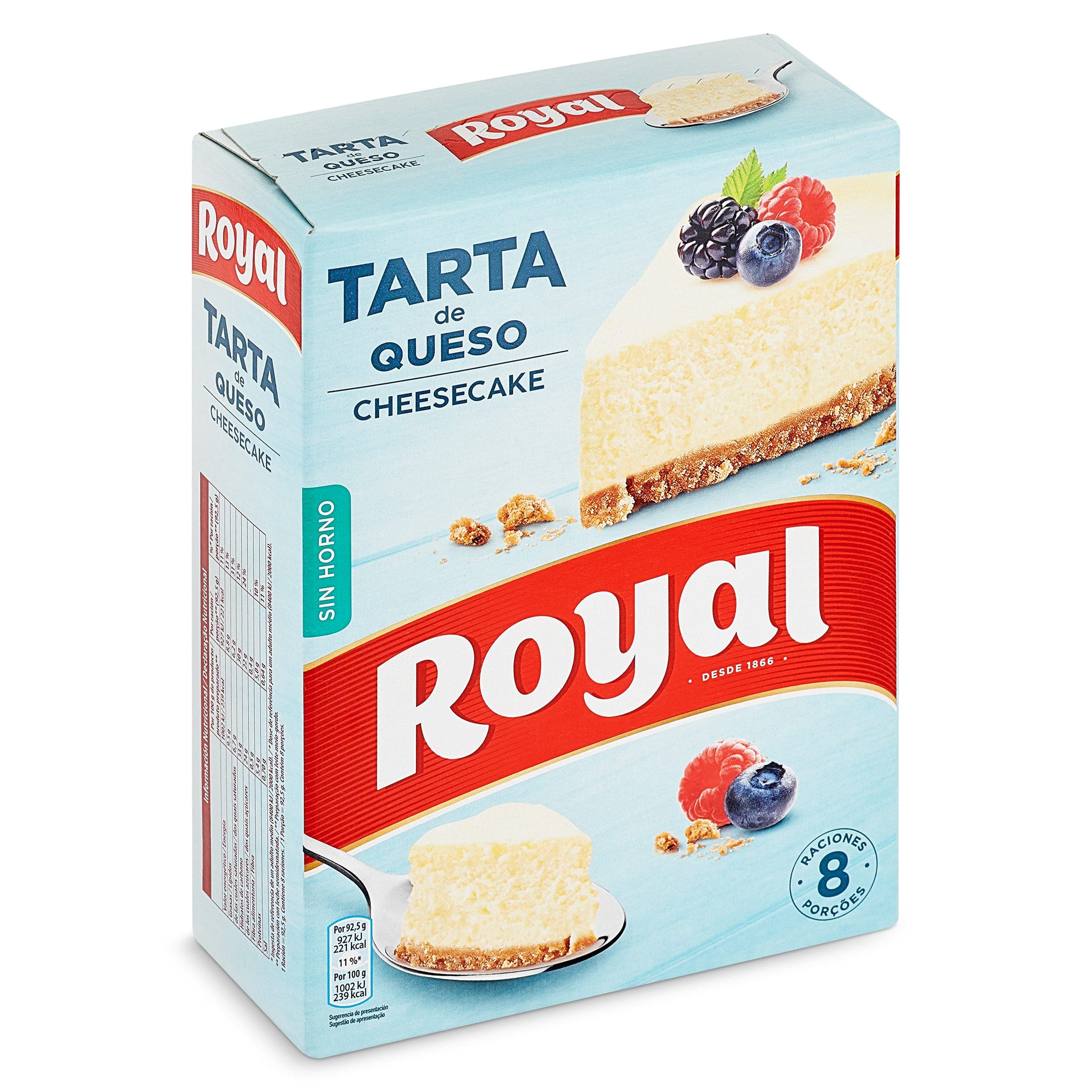 Preparado para tarta de queso Royal caja 300 g