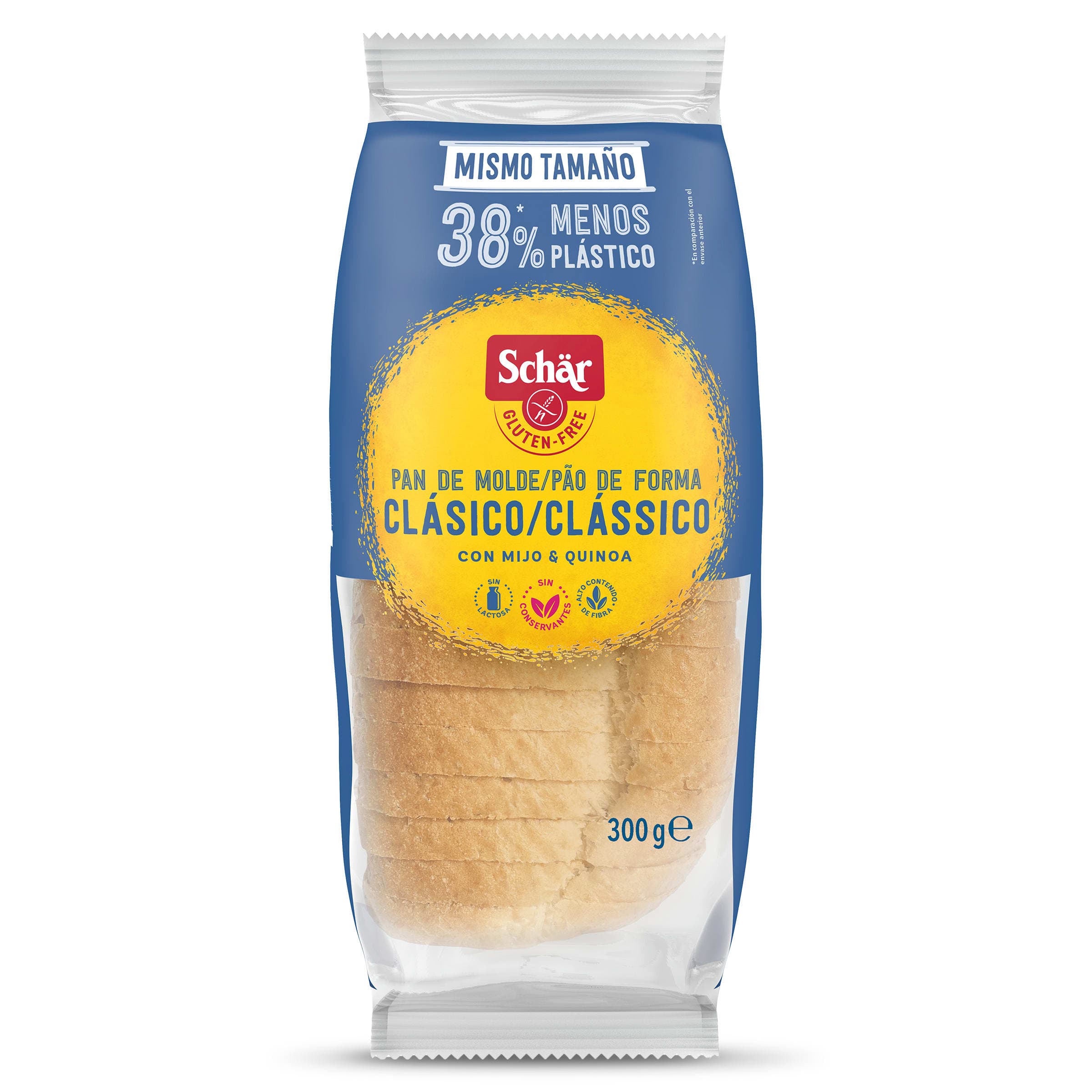 Pan de molde sin gluten Dr. Schar 300 g
