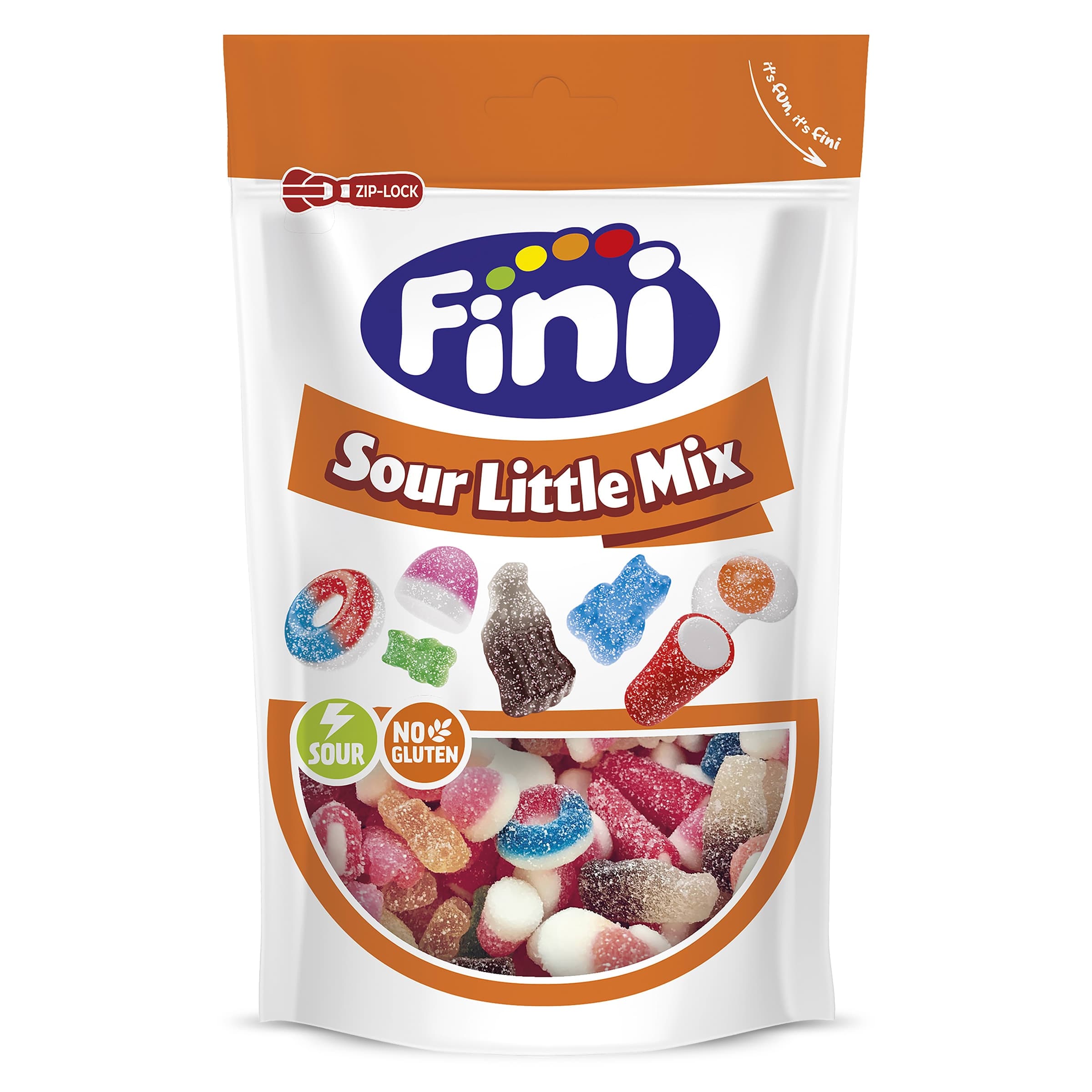 Golosinas sugar shuffle Fini bolsa 165 g