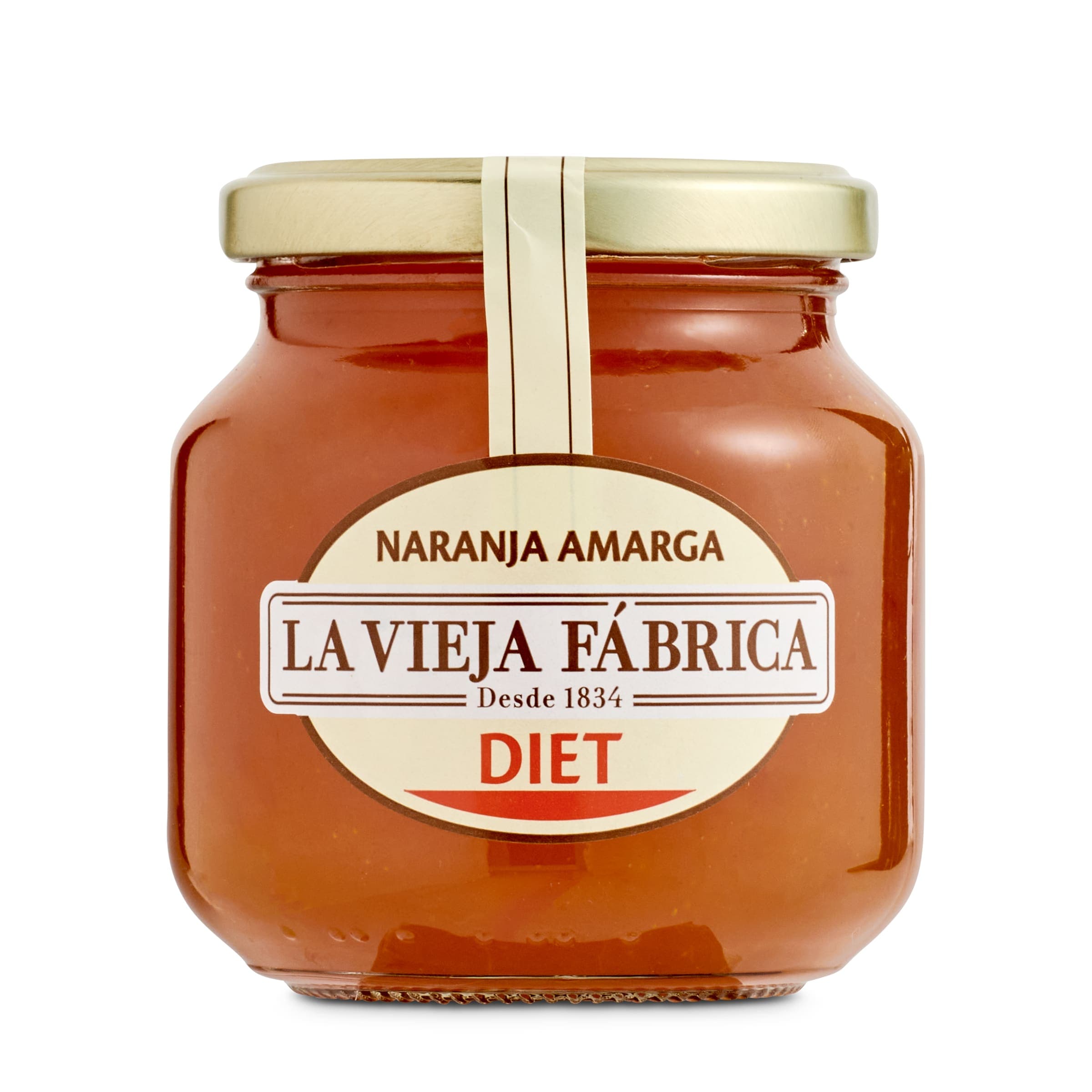 Mermelada de naranja amarga diet La vieja fabrica frasco 290 g