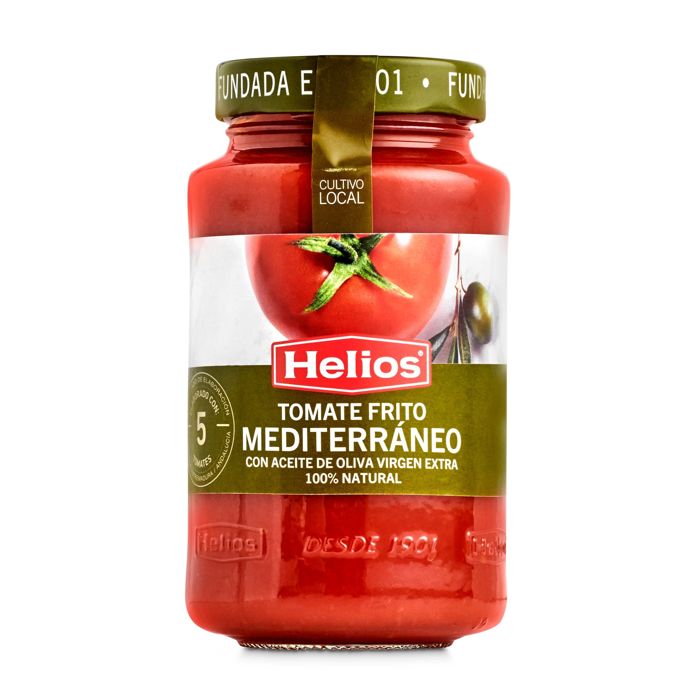 Tomate frito con aceite de oliva Helios 560 g