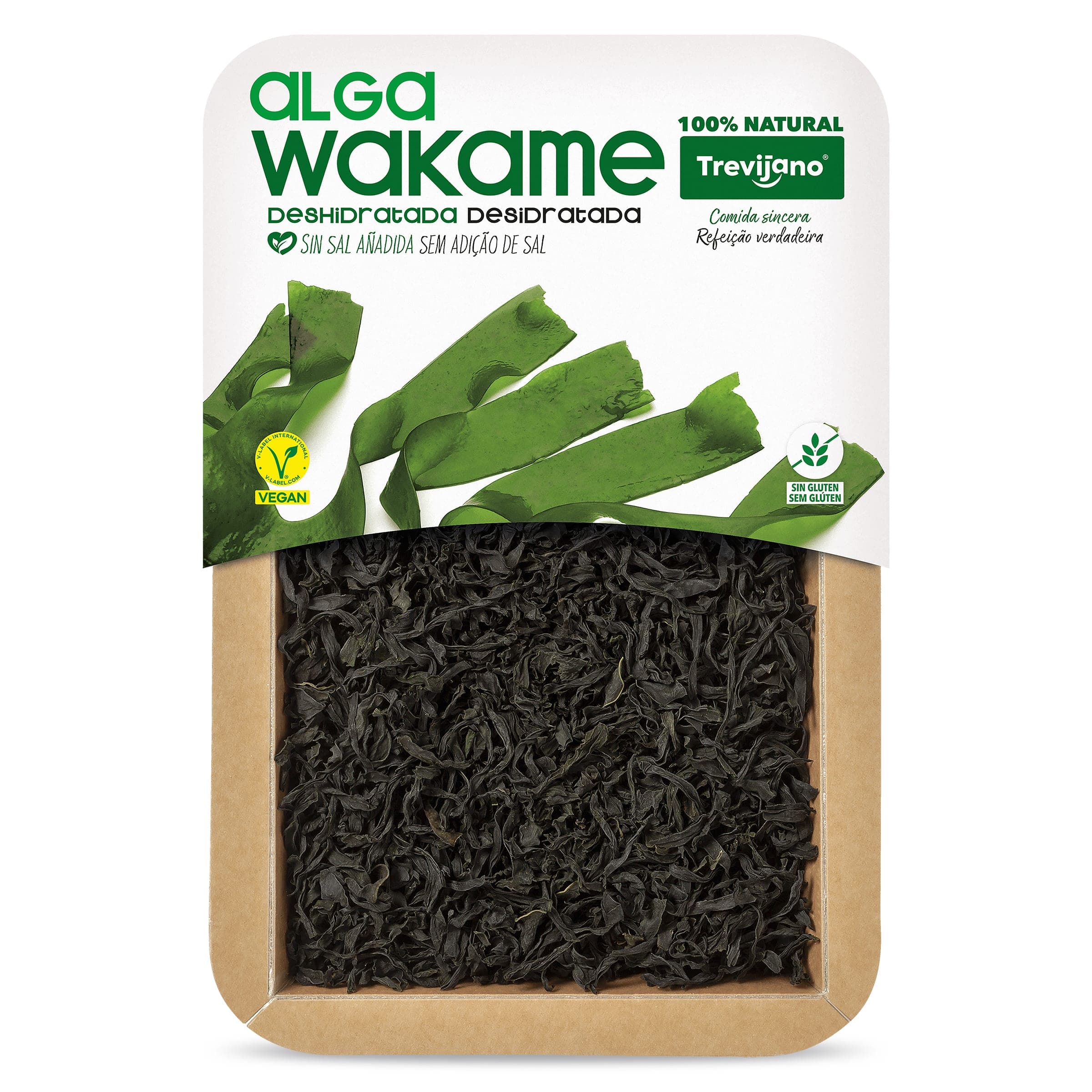 Alga wakame 100% natural Trevijano 50 g