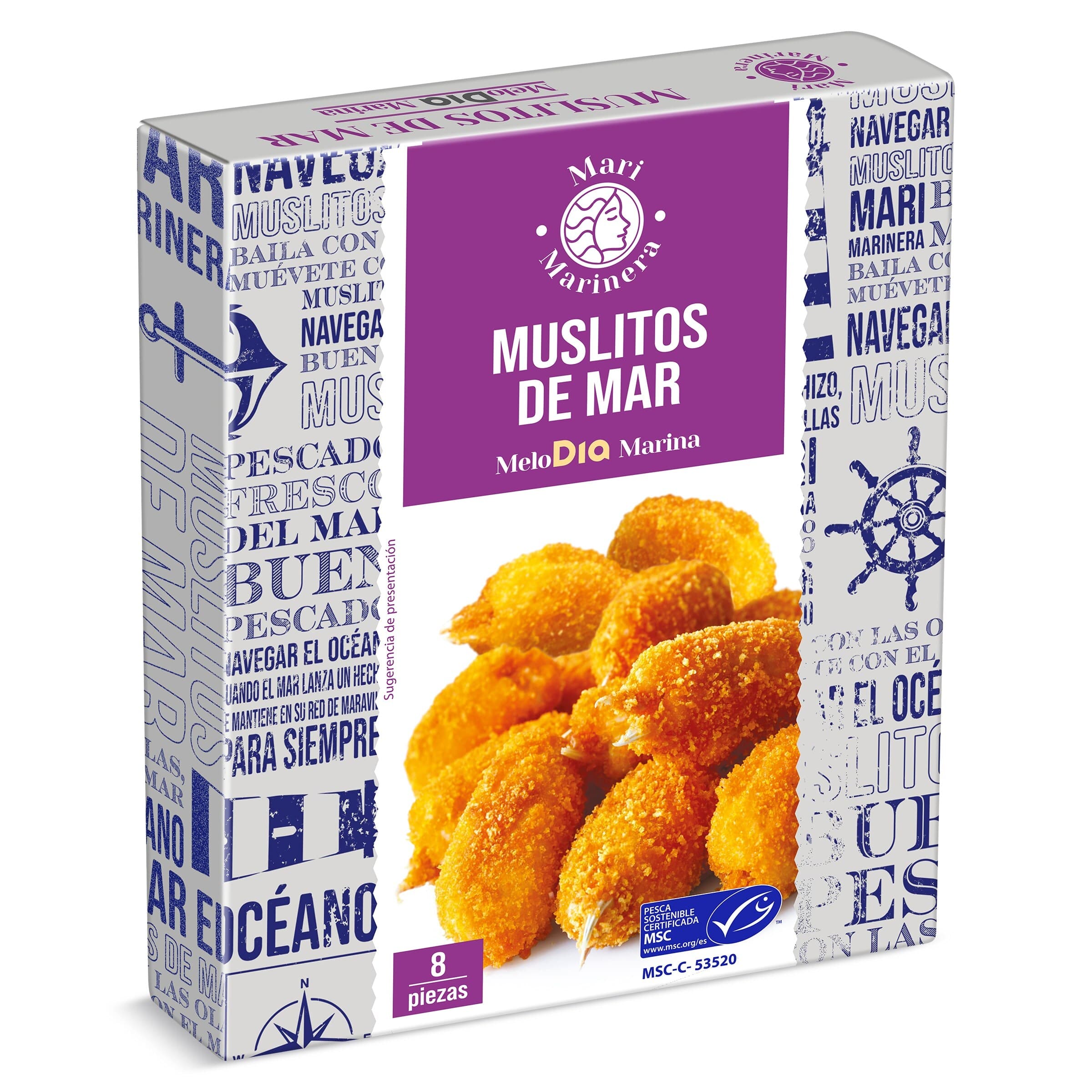 Muslitos de mar MSC Dia Mari Marinera 250 g