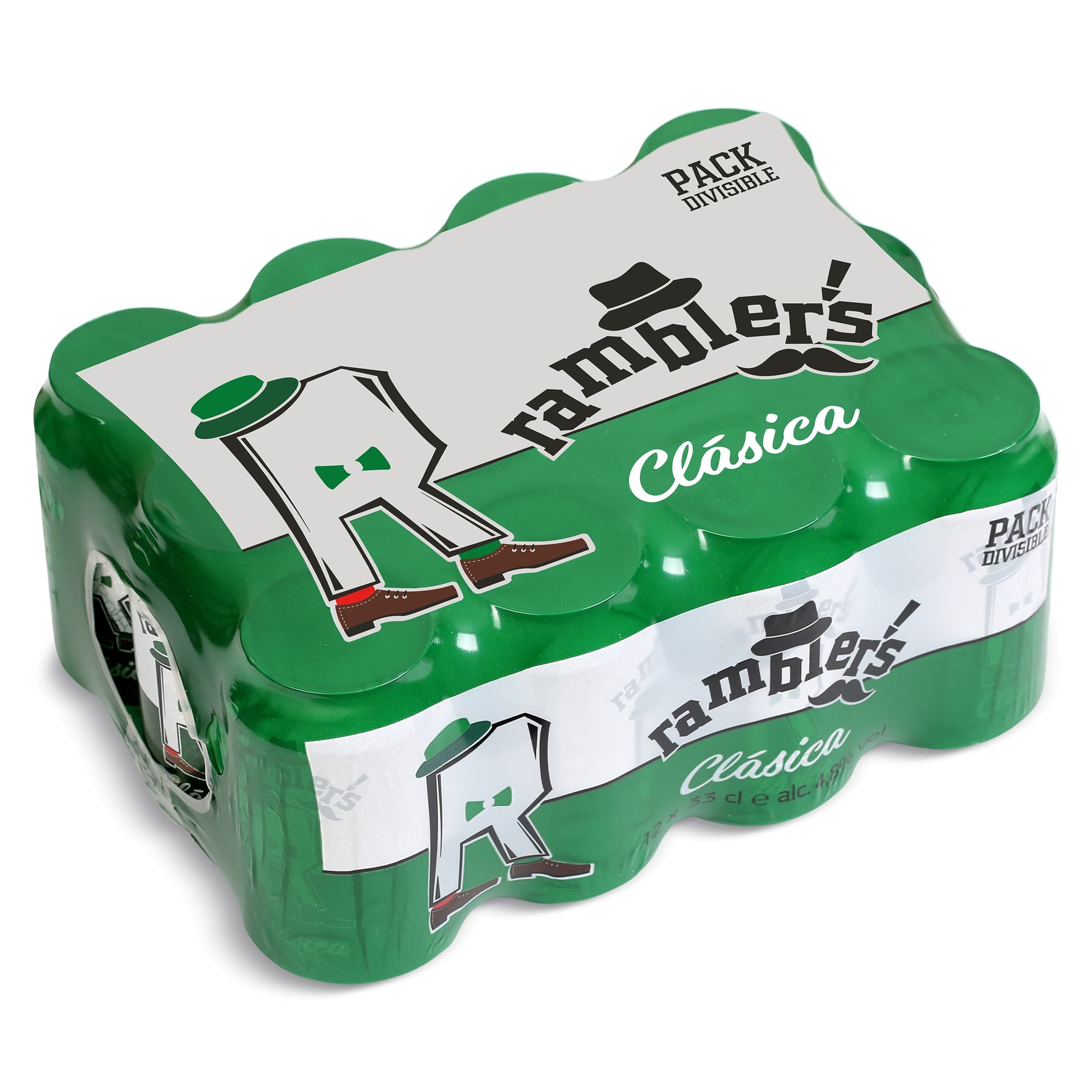 Cerveza clásica Dia Ramblers pack 12 x 33 cl