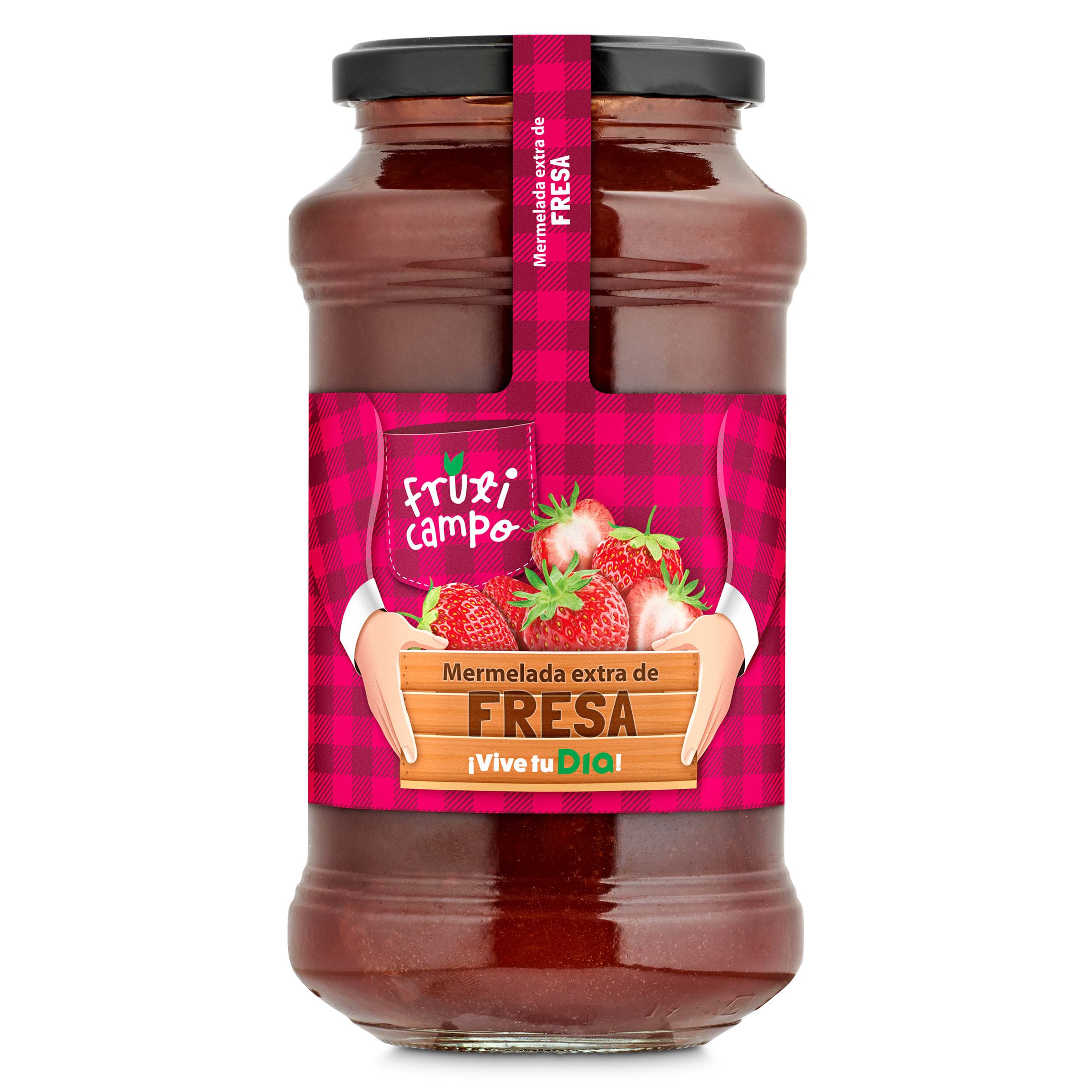 Mermelada de fresa extra Dia Fruticampo frasco 650 g