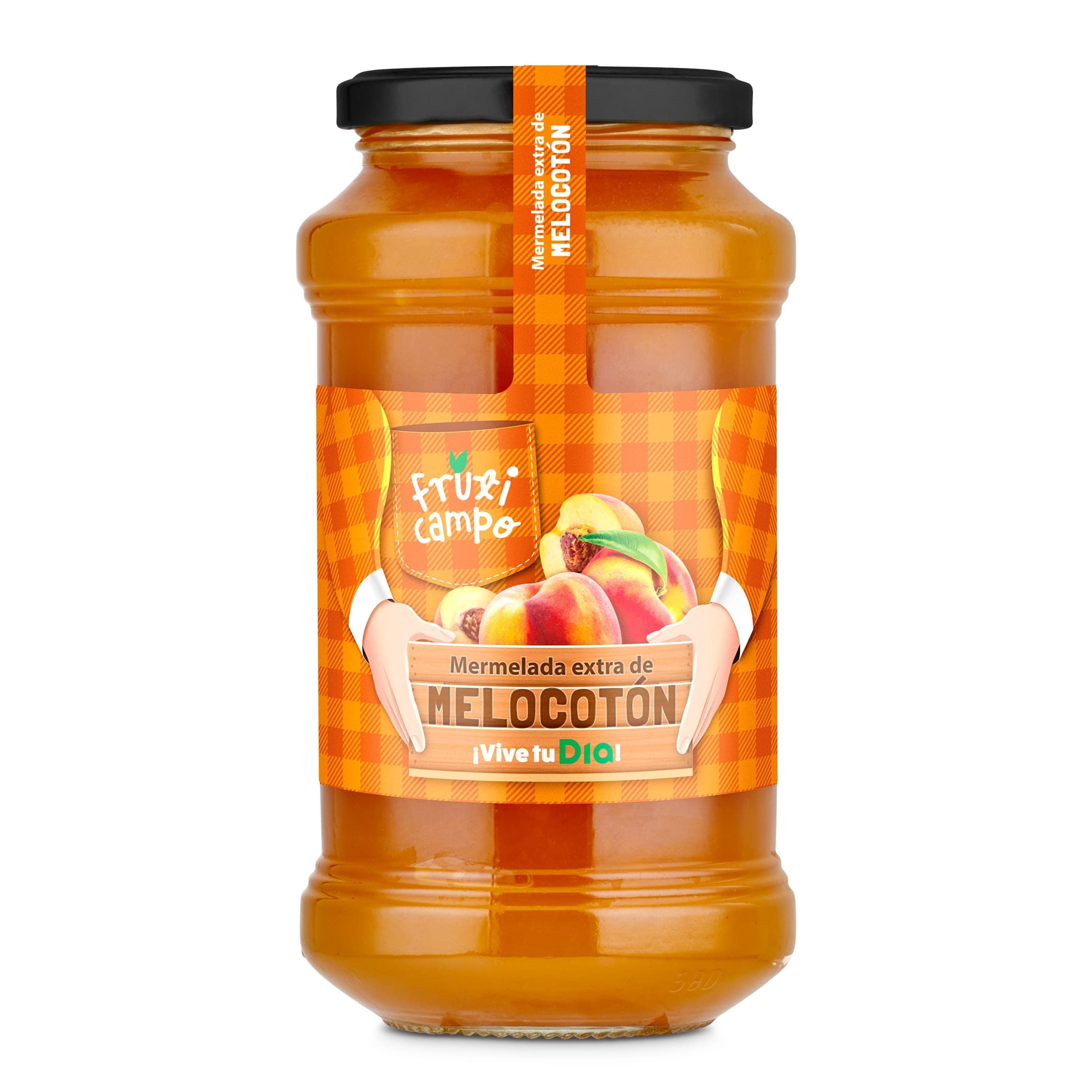 Mermelada de melocotón extra Dia Fruticampo frasco 650 g