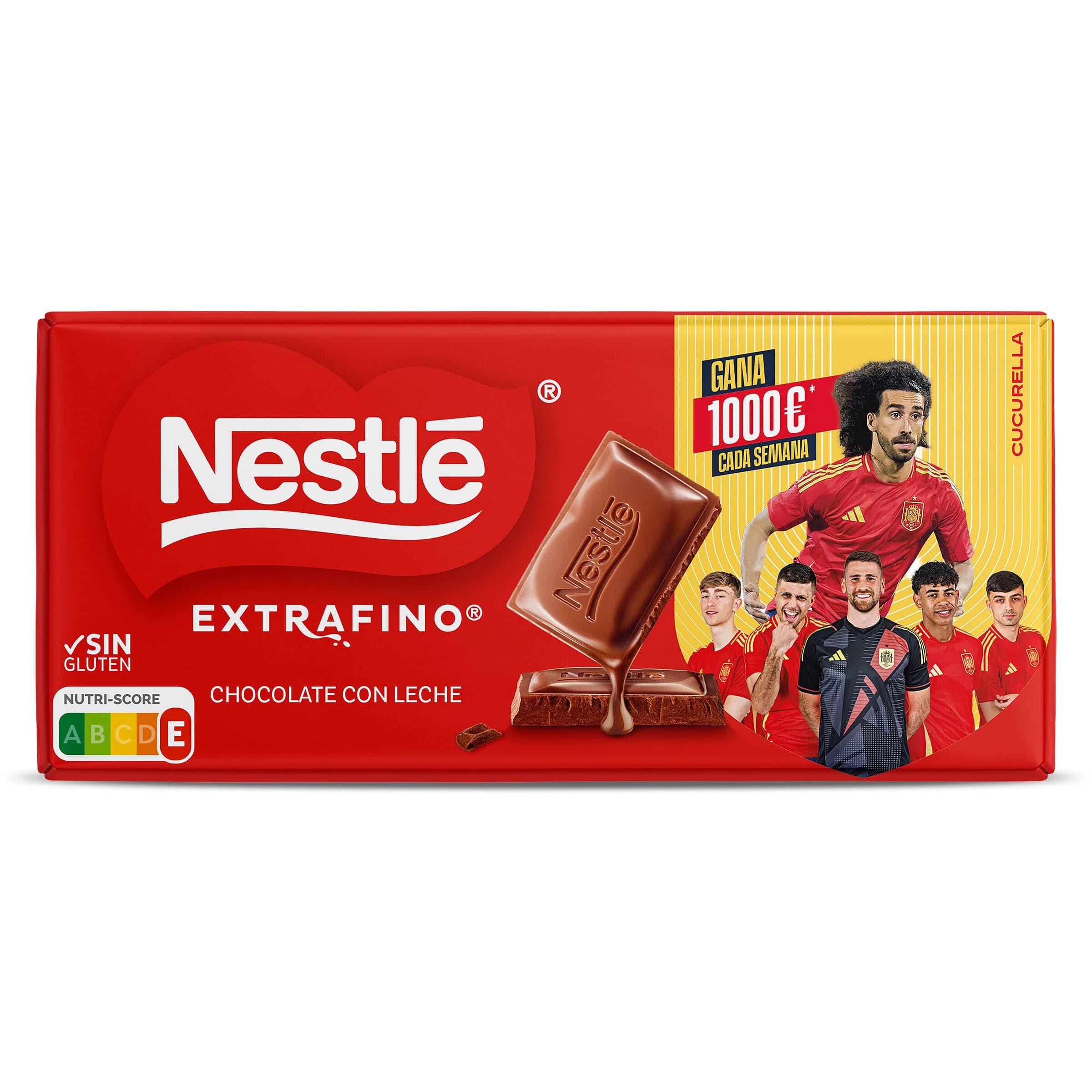 Chocolate con leche Nestlé Extrafino 125 g