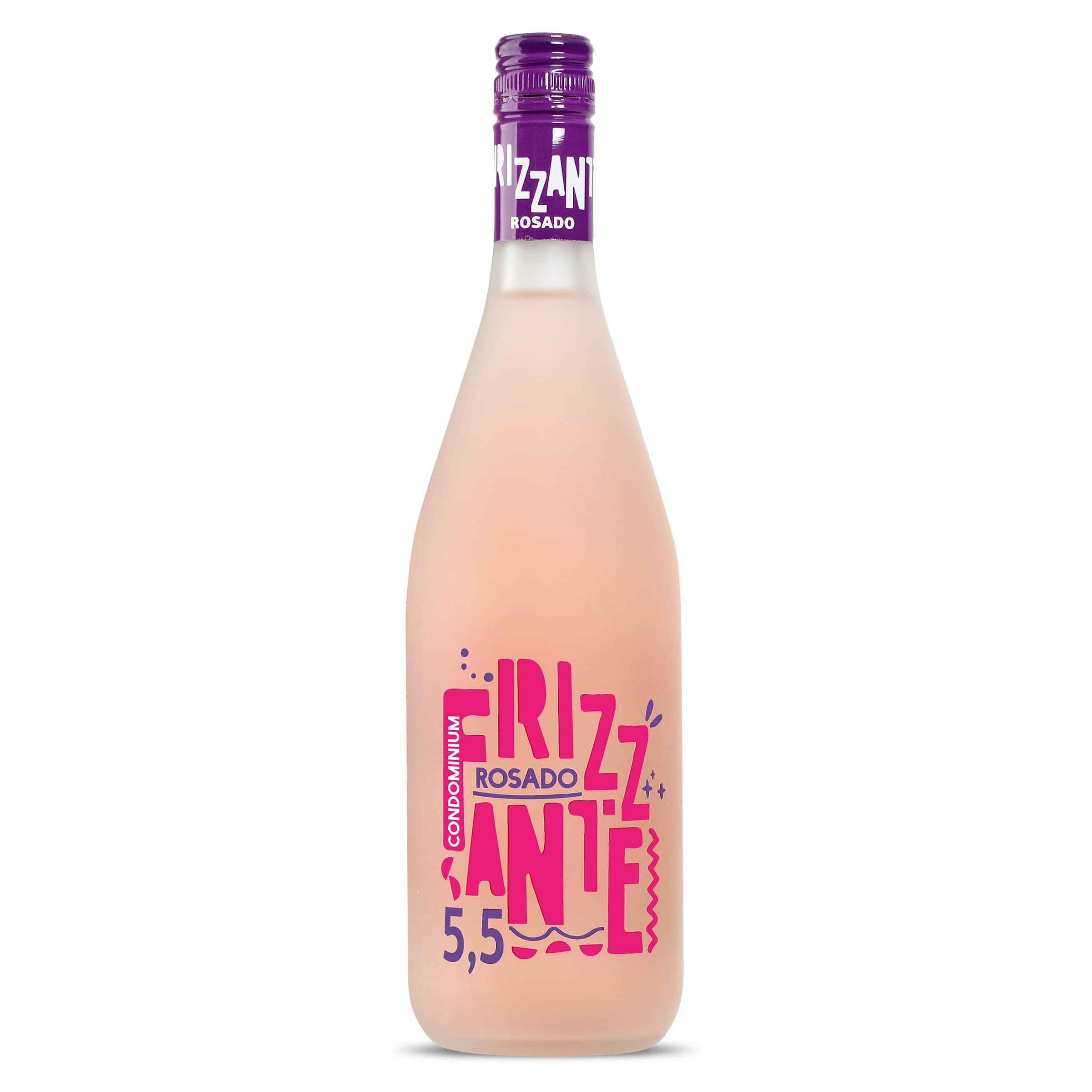 Vino frizzante moscato rosado 5,5º Condominium 75 cl