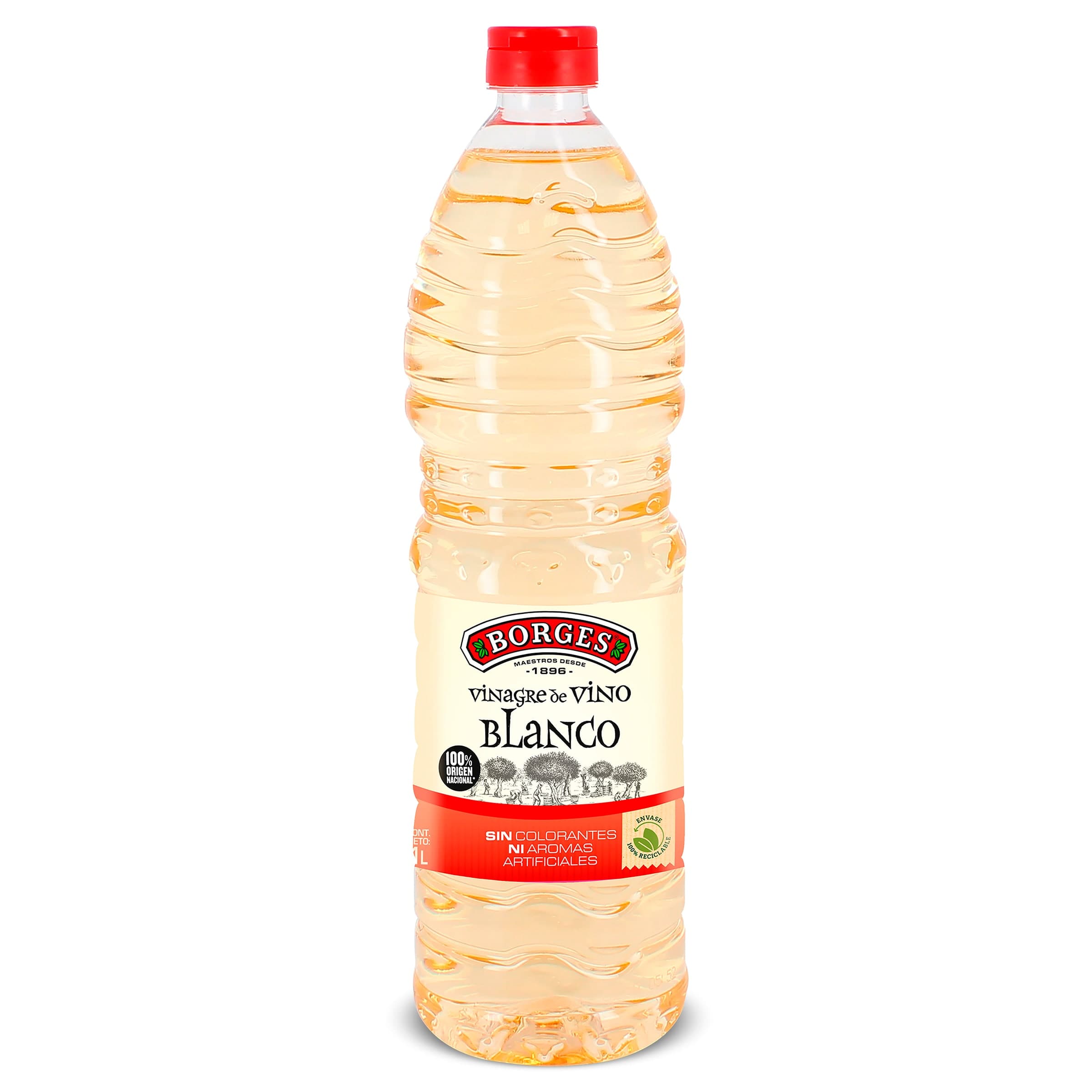Vinagre de vino blanco Borges 1 L