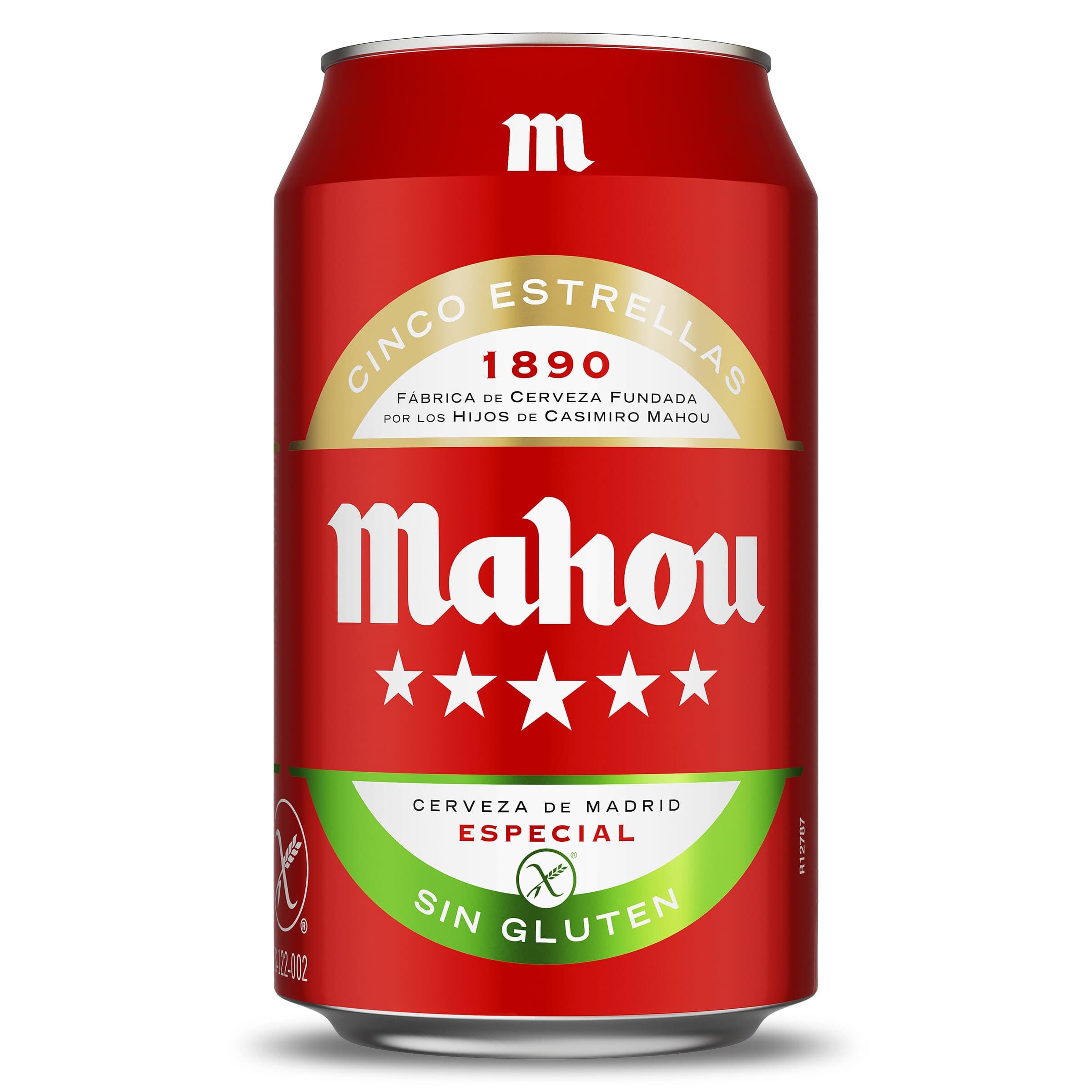 Cerveza sin gluten Mahou 33 cl