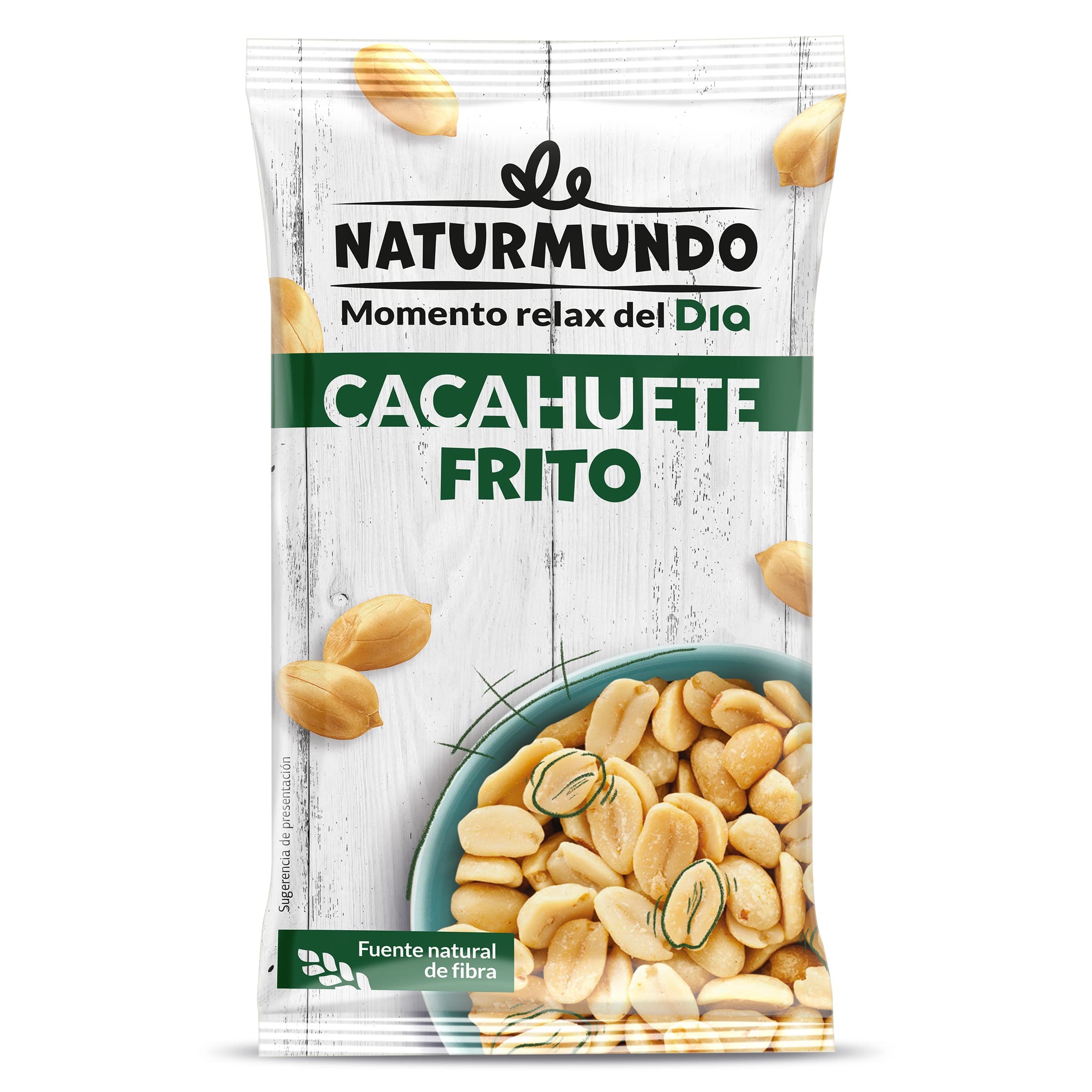 Cacahuete frito salado Dia Naturmundo 250 g