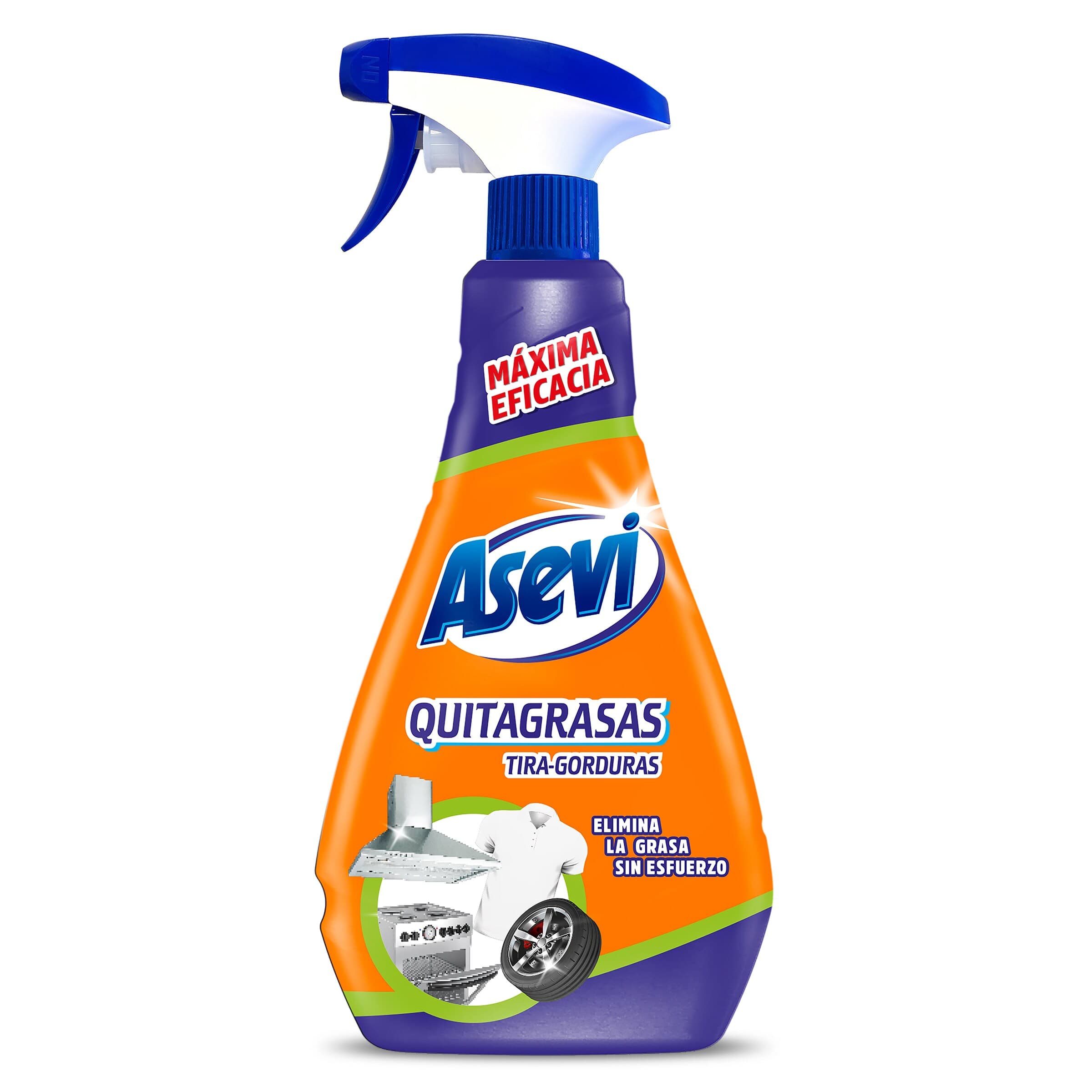 Quitagrasas Asevi spray 750 ml
