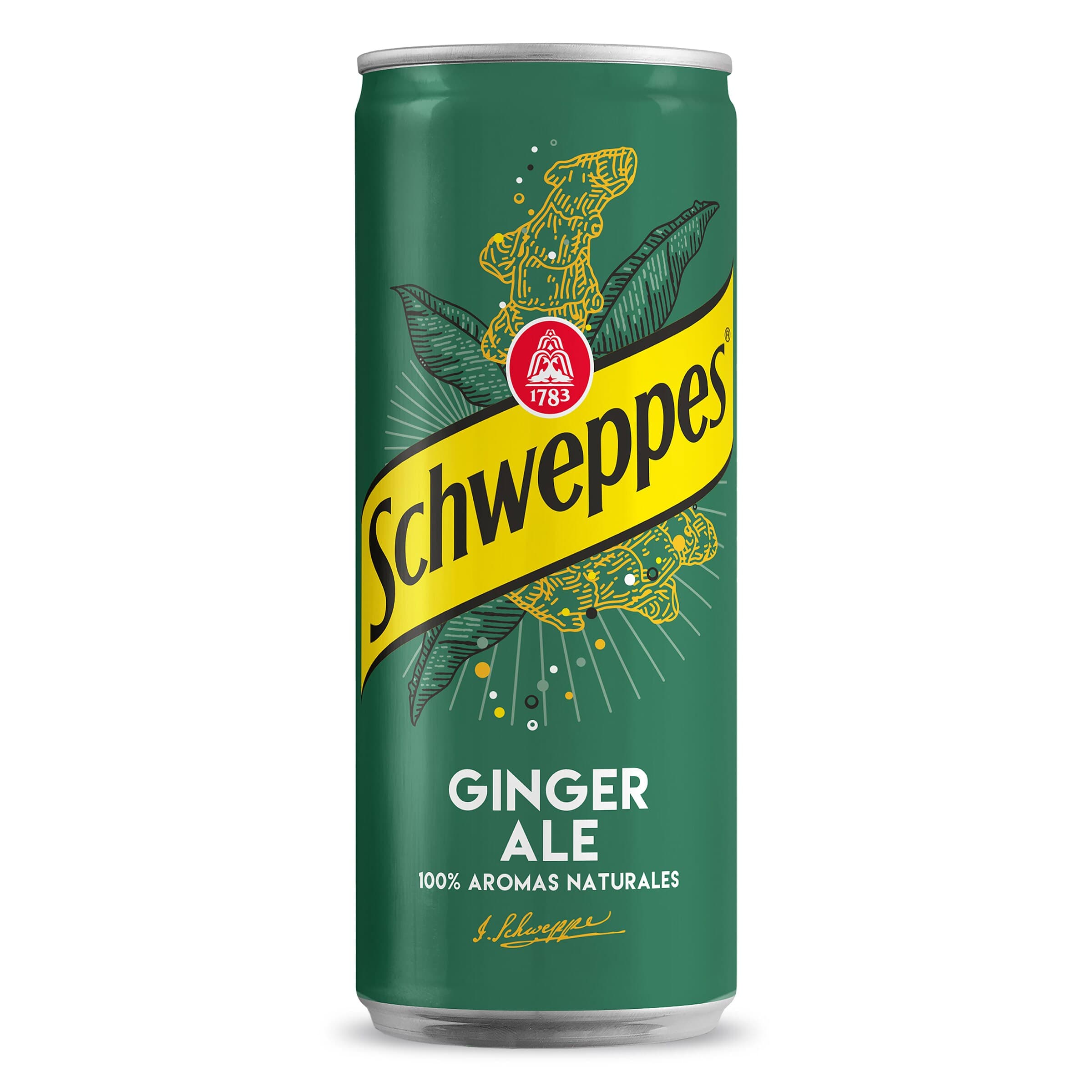 Ginger ale Schweppes lata 330 ml