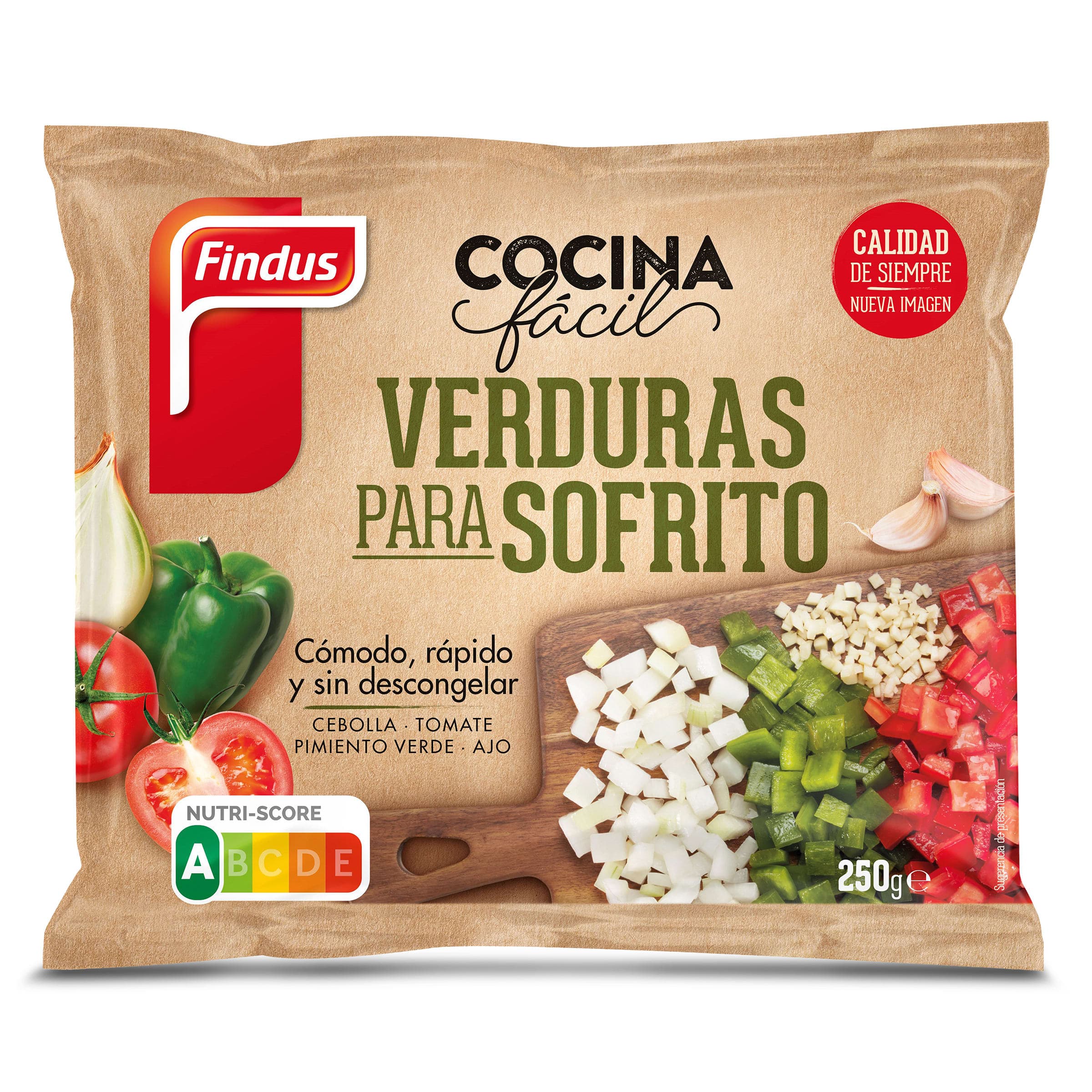 Verduras para sofrito Findus 250 g