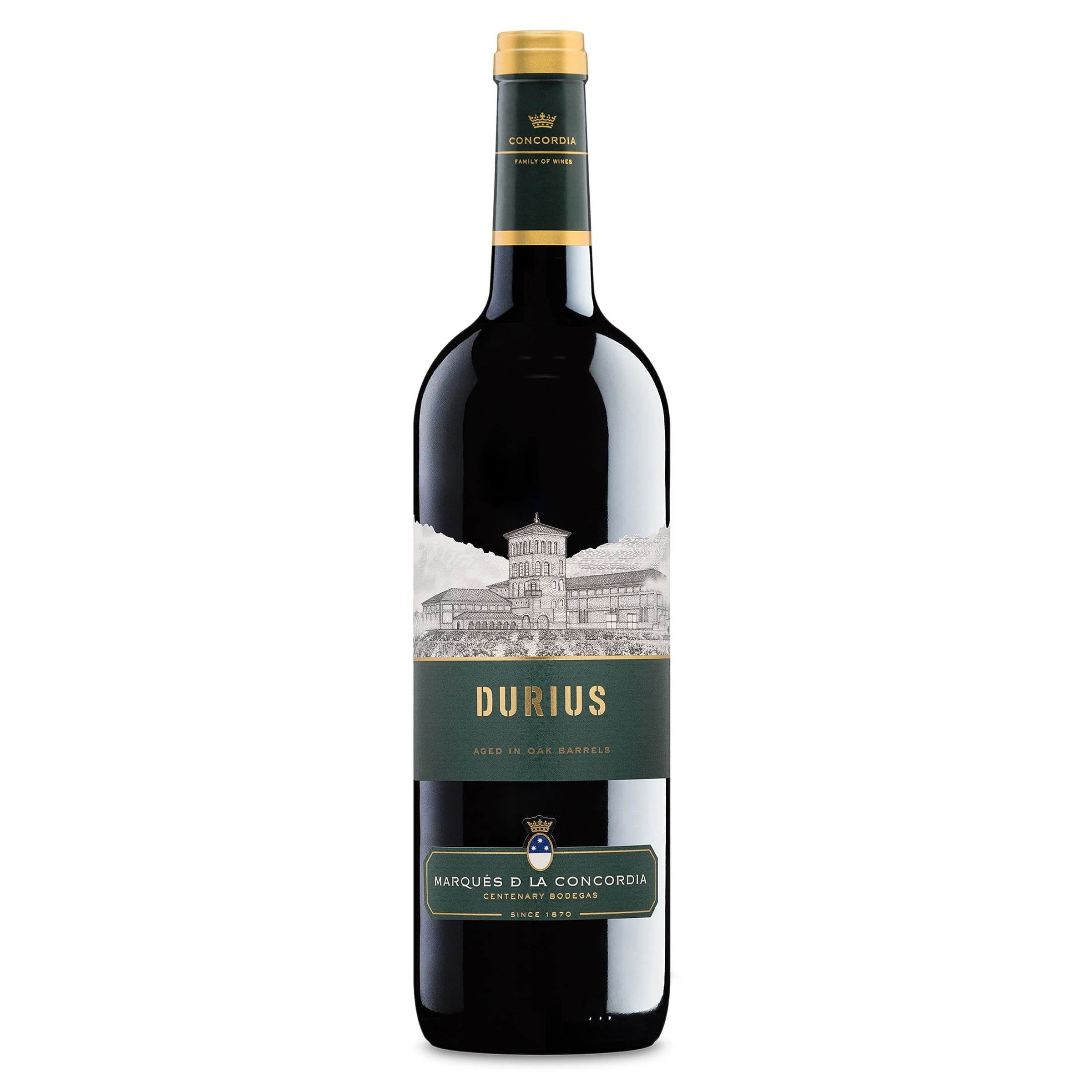 Vino tinto de barrica Durius 75 cl
