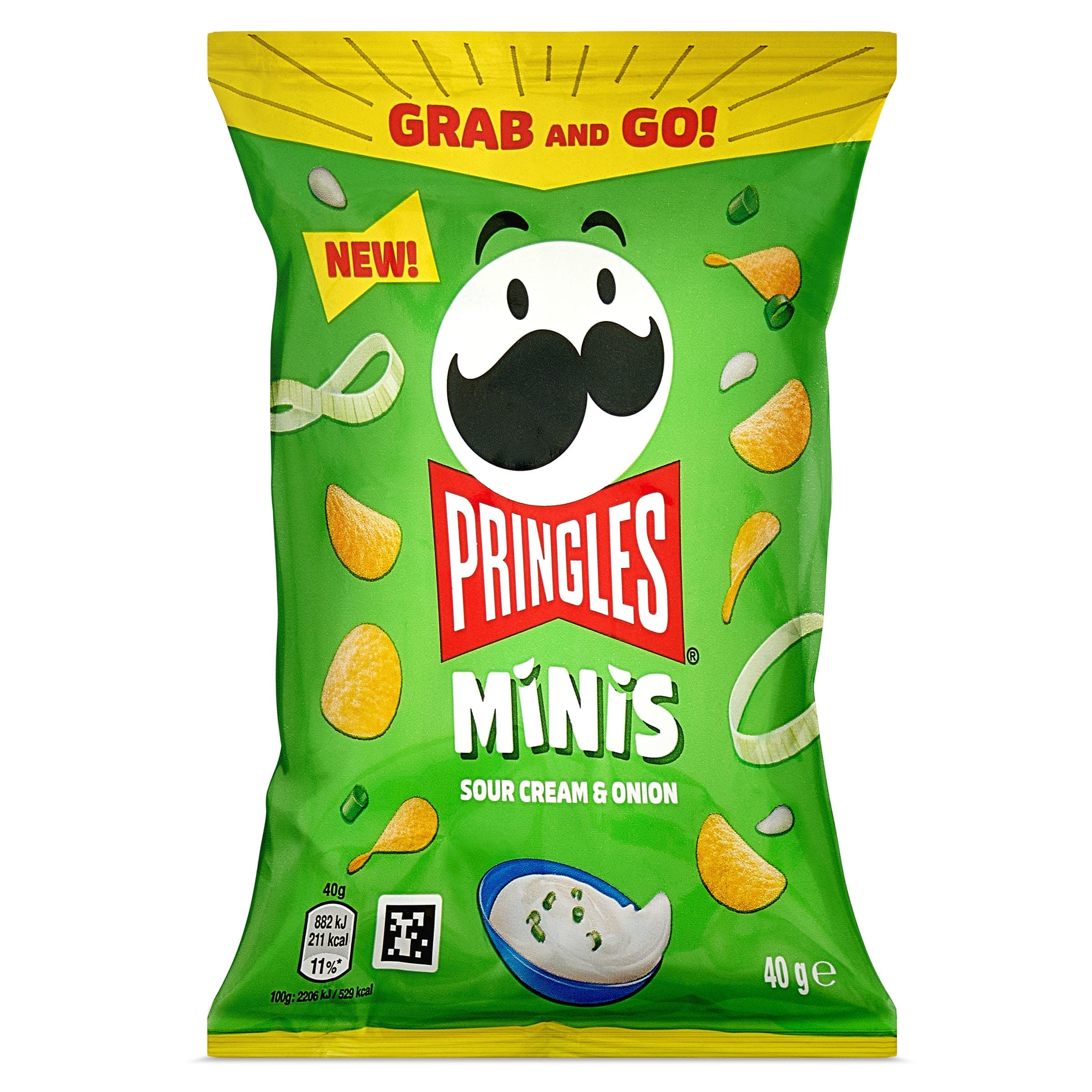 Pringles sour cream & onion mini 40 g