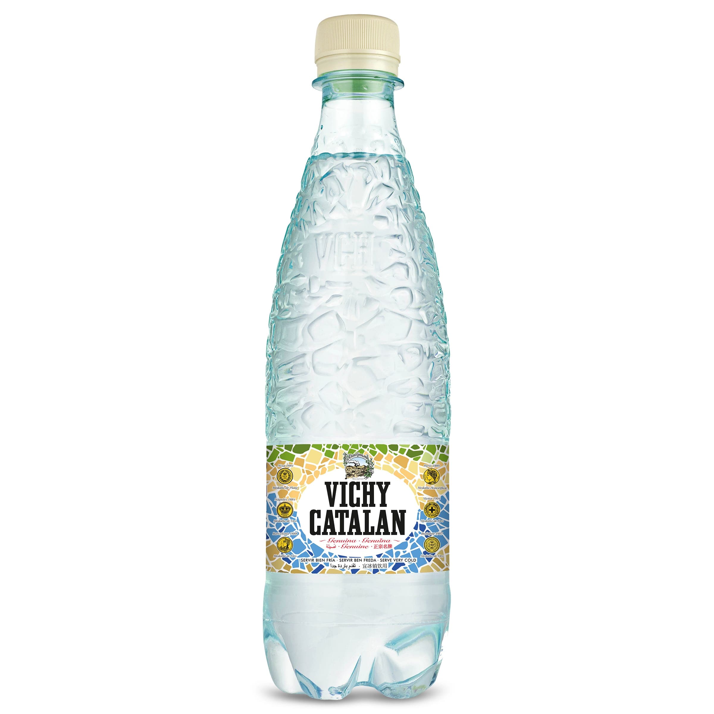 Agua mineral con gas Vichy Catalán 500 ml