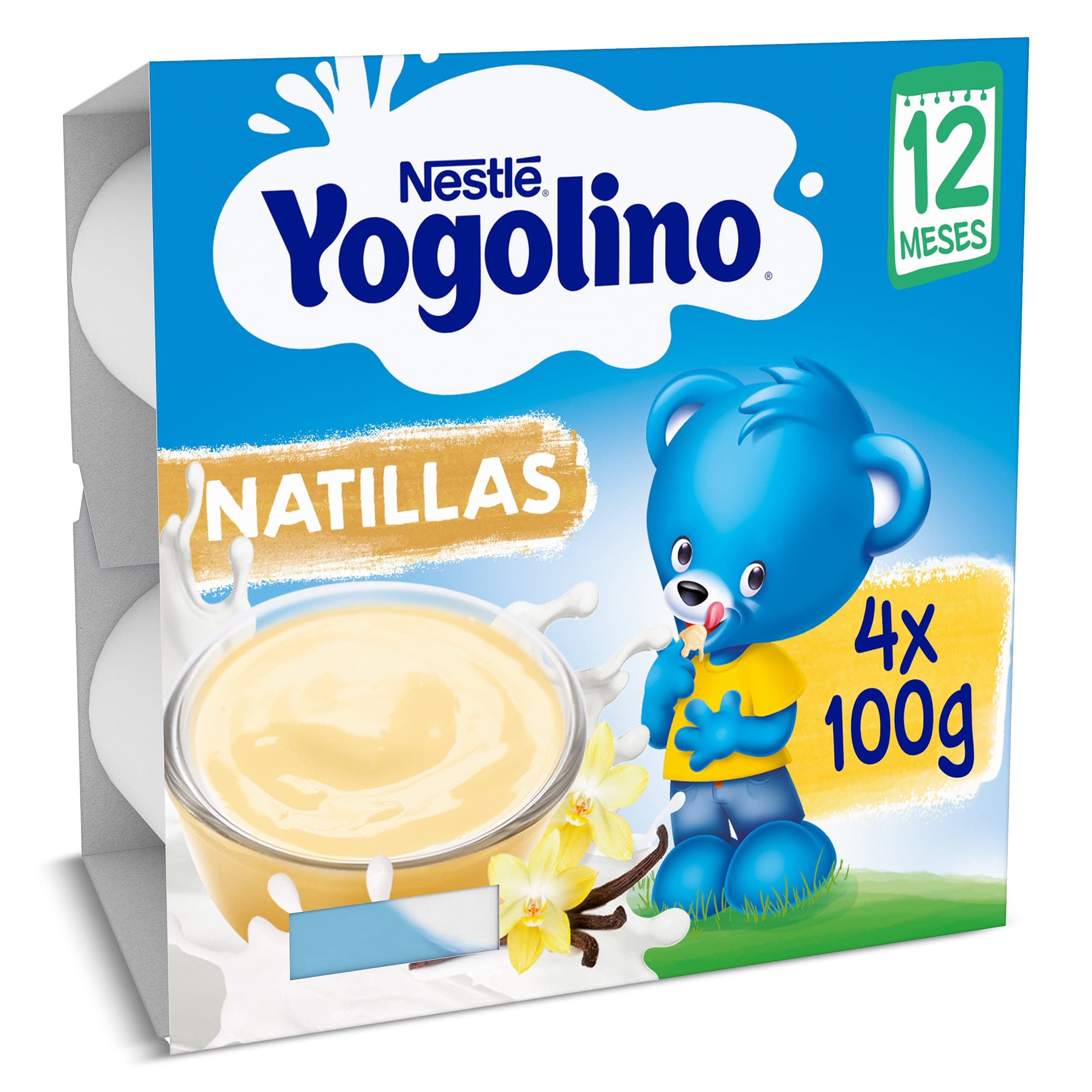 Natillas Nestlé Yogolino pack 4 x 100 g