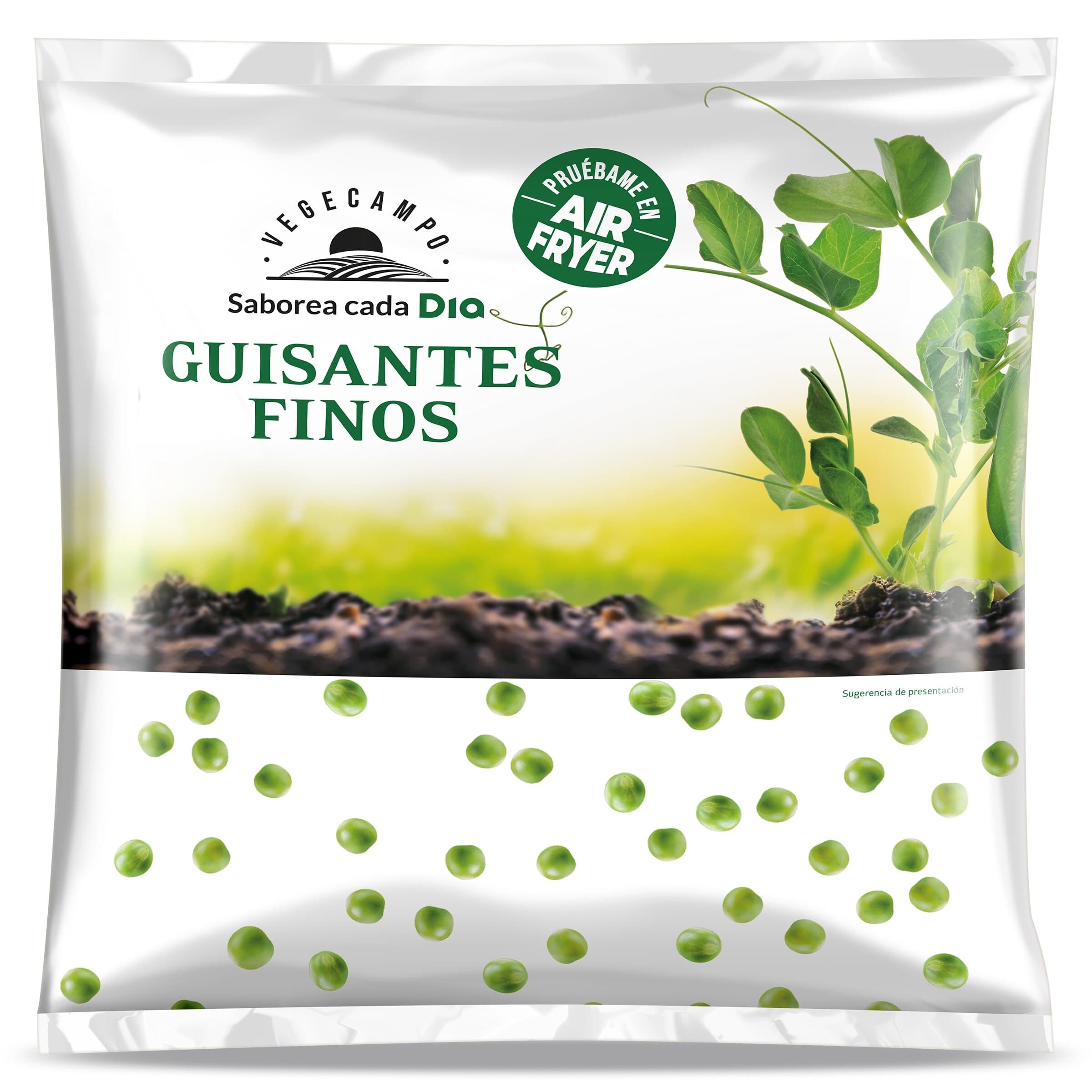 Guisantes finos Dia Vegecampo 1 Kg