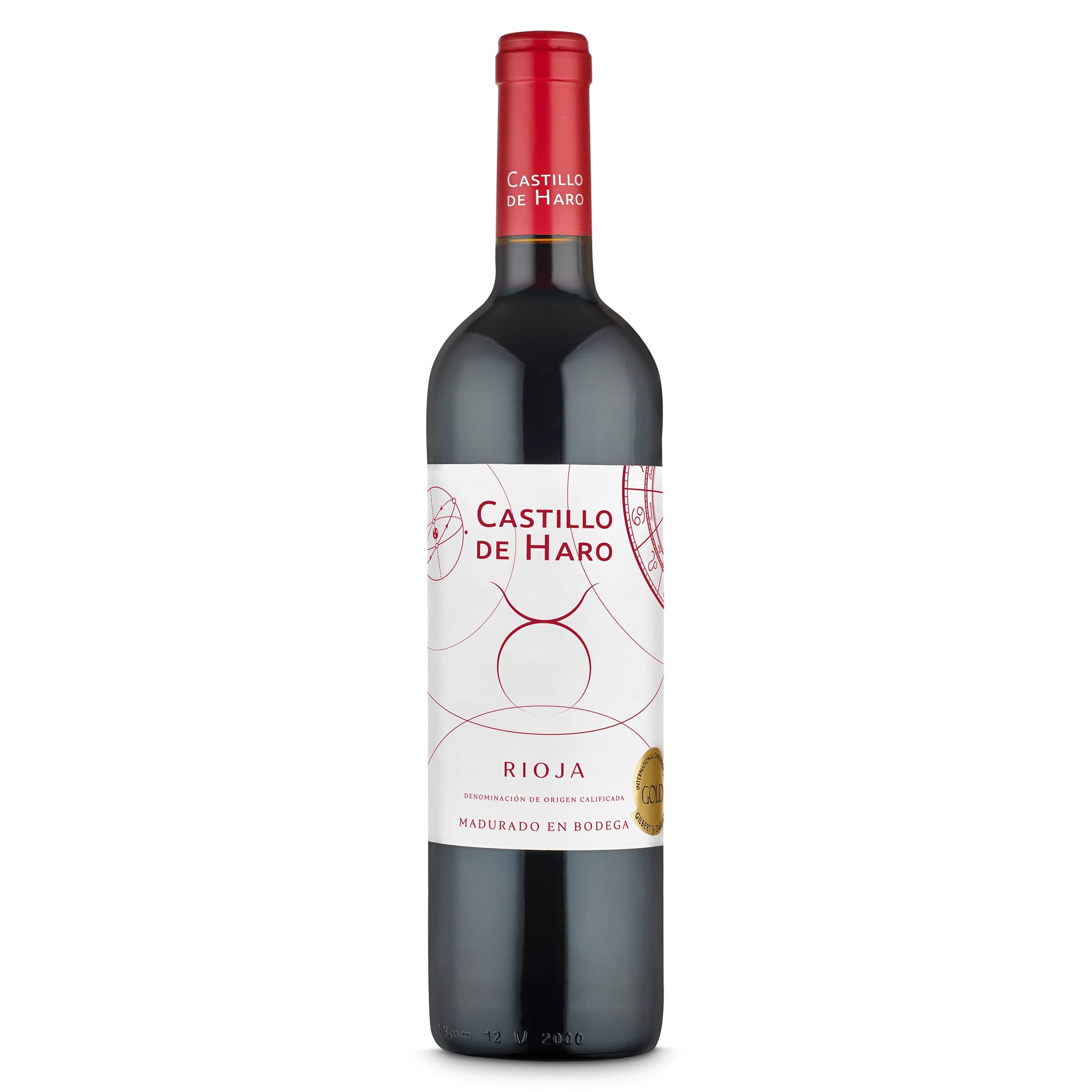 Vino tinto joven madurado D.O. Rioja Castillo de Haro 75 cl