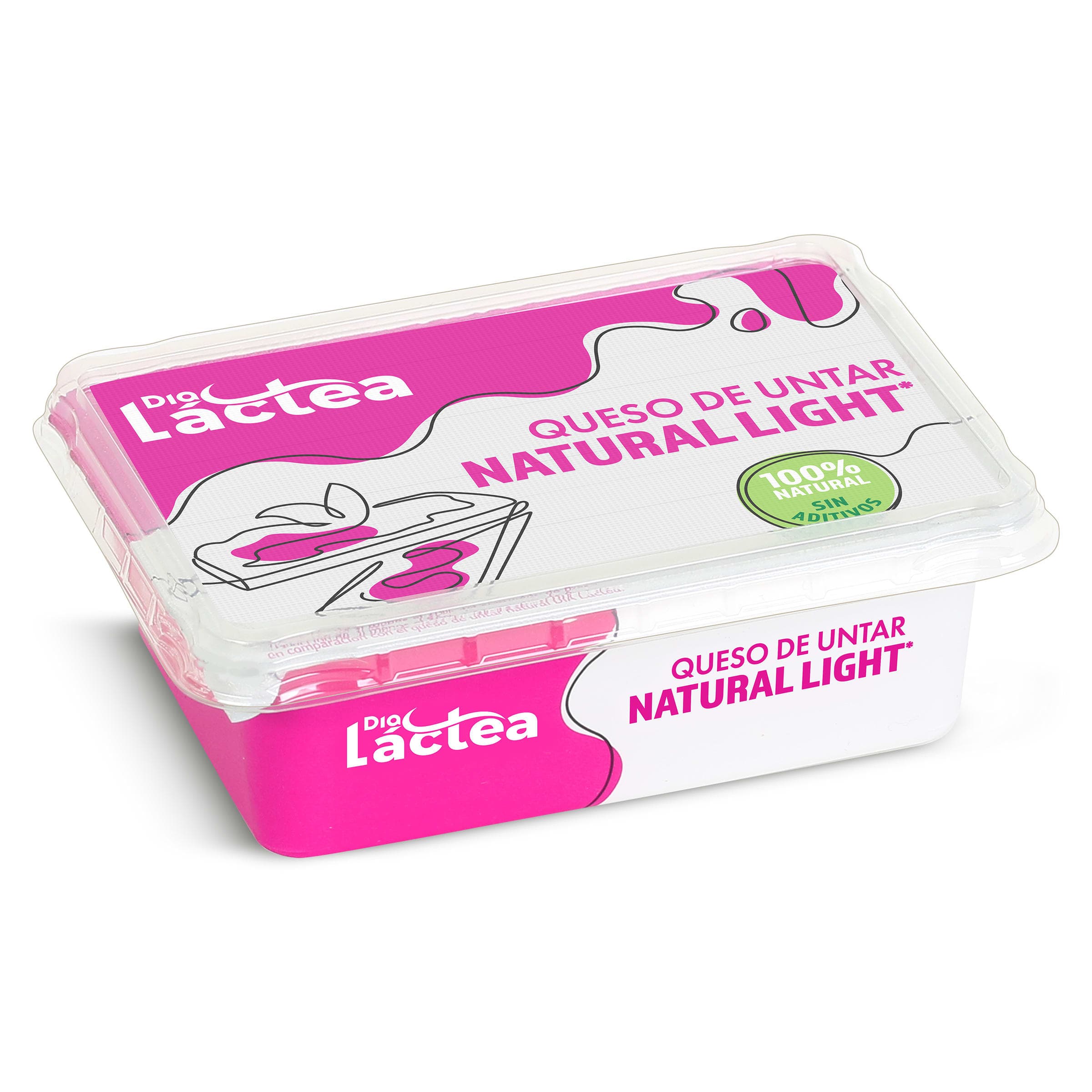 Queso de untar natural light Dia Láctea 250 g