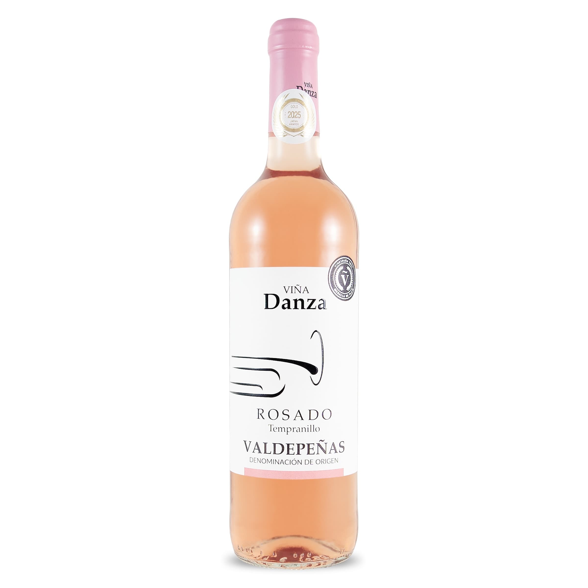 Vino rosado D.O. Valdepeñas Viña Danza 75 cl