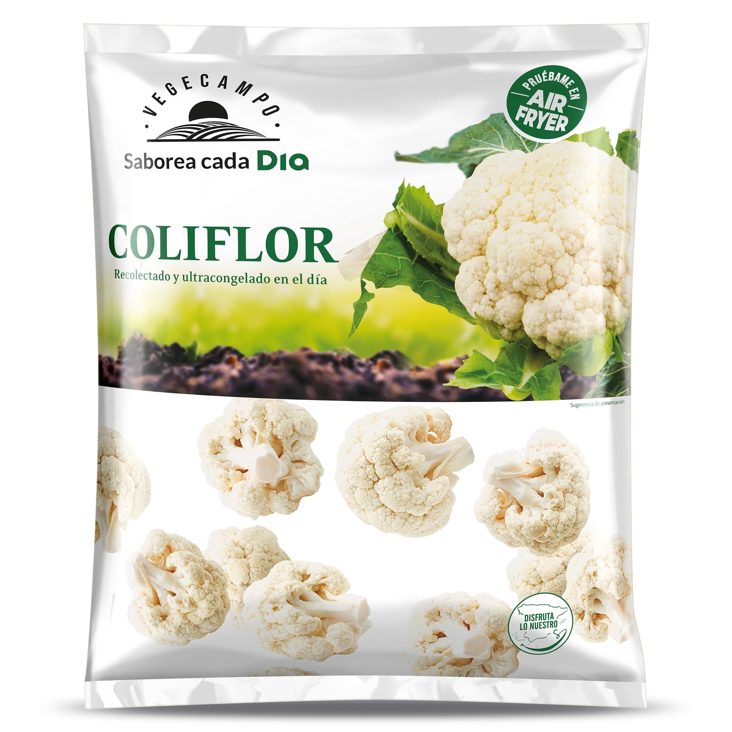 Coliflor Dia Vegecampo 1 Kg