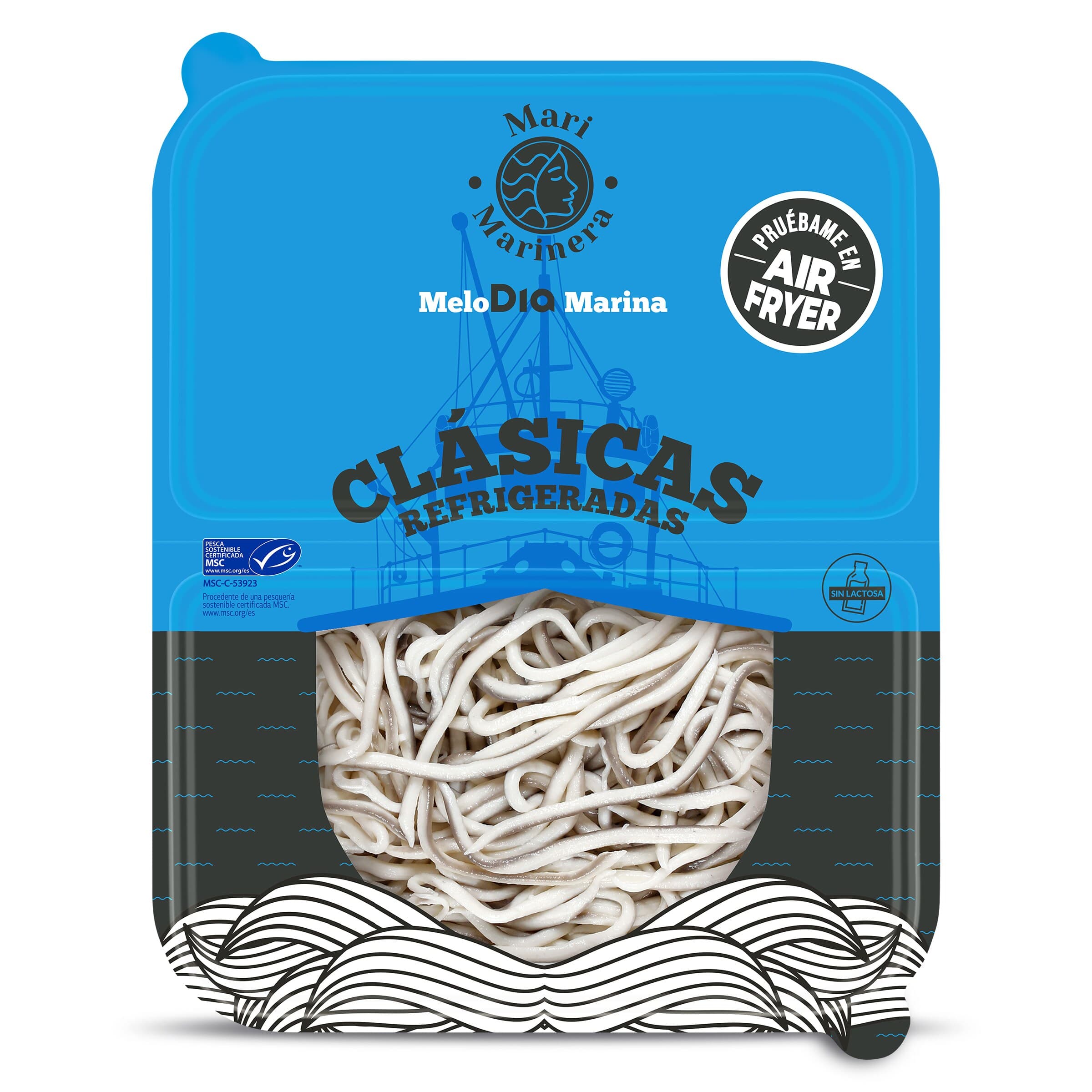 Sucedáneo de angulas refrigerado MSC Dia Mari Marinera bandeja 200 g
