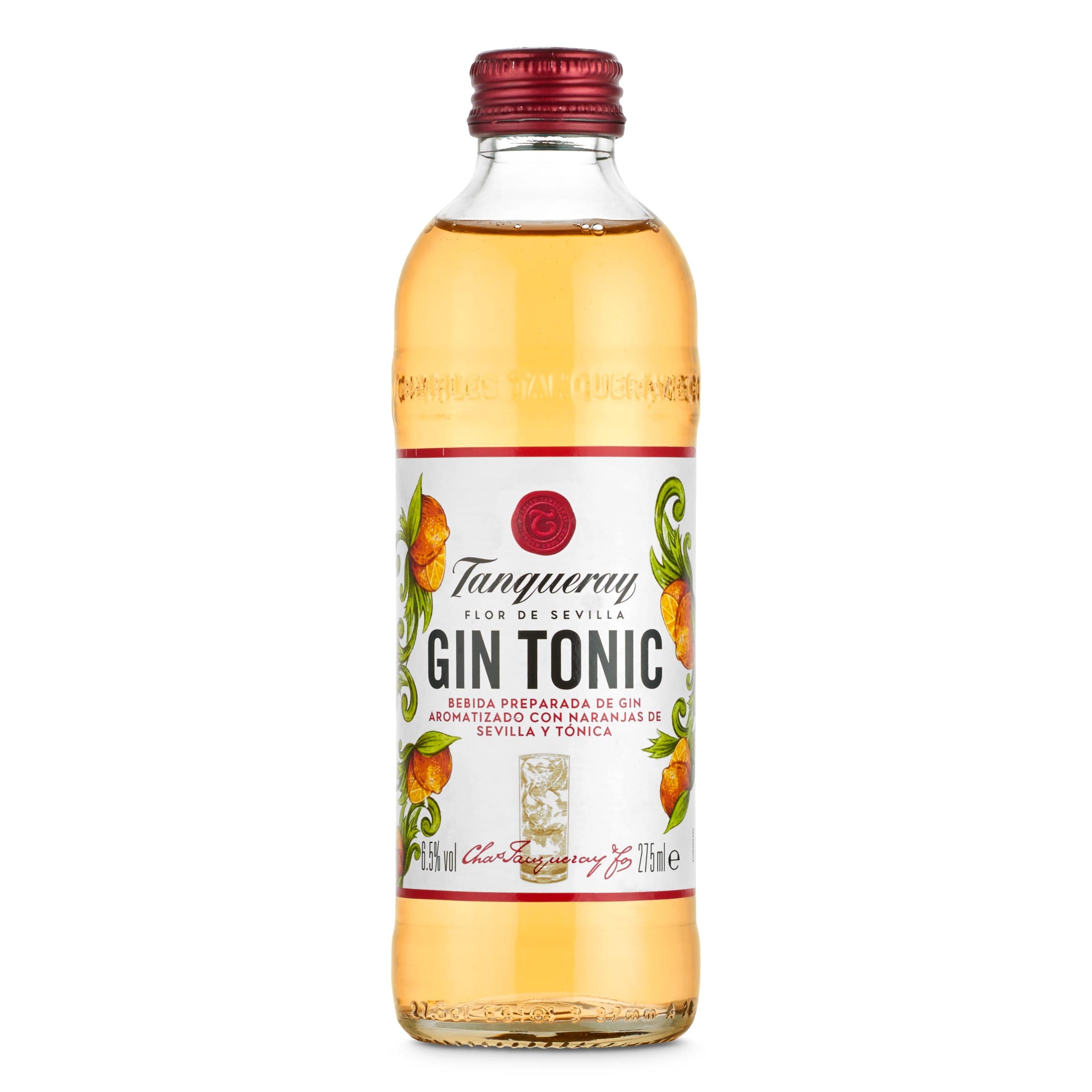 Gin & tonic flor de Sevilla Tanqueray 27,5 cl