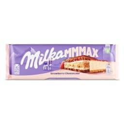 Chocolate con leche relleno strawberry cheesecake Milka MMMAX 300 g