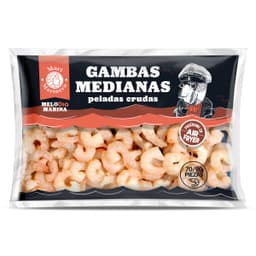 Gambas peladas y crudas medianas Dia Mari Marinera 350 g