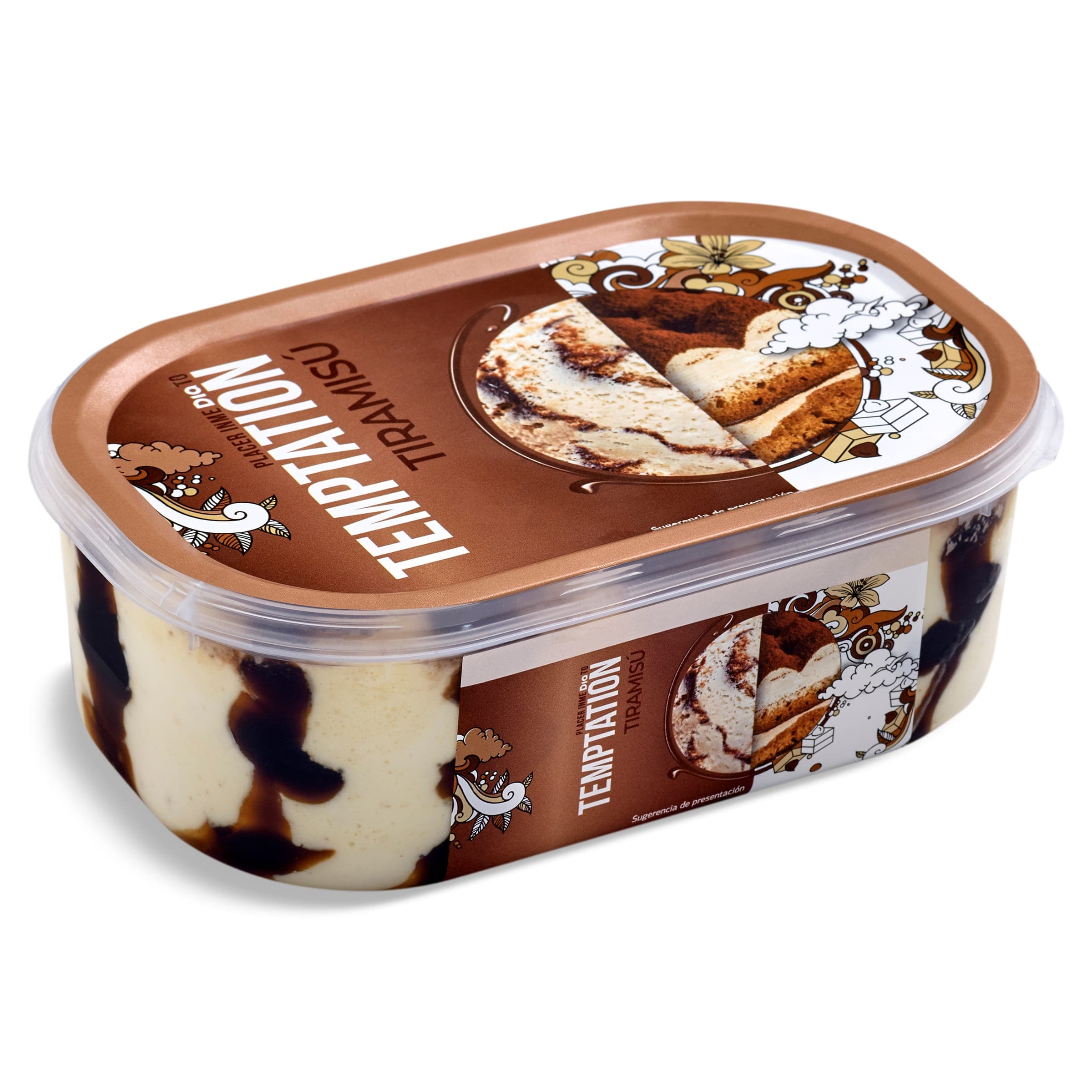 Tarrina de tiramisú Dia Temptation 468 g