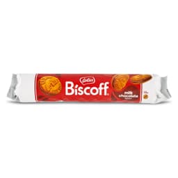 Galletas caramelizadas rellenas de chocolate Lotus Biscoff bolsa 150 g
