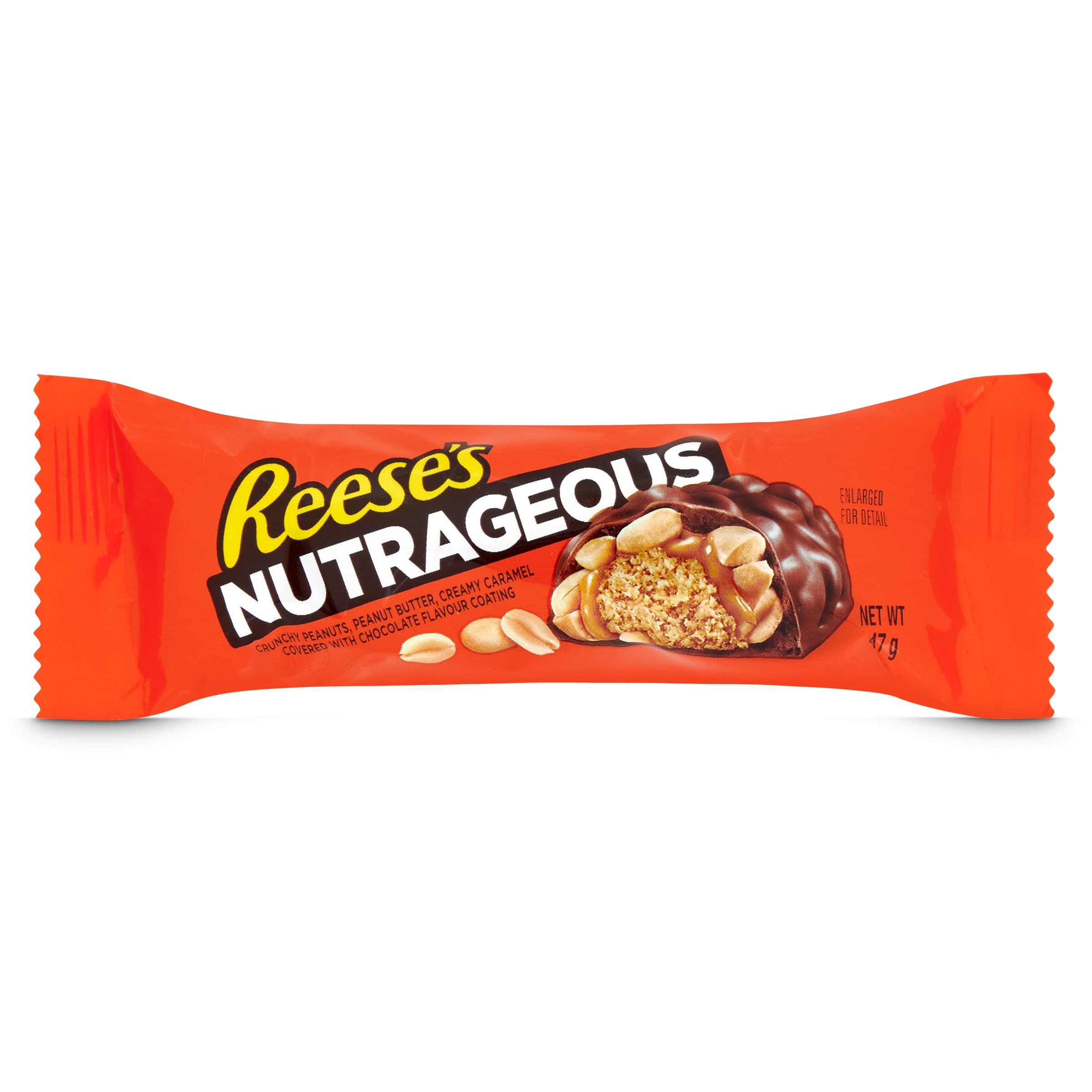 Barrita de chocolate con leche nutrageous Reese's bolsa 47 g