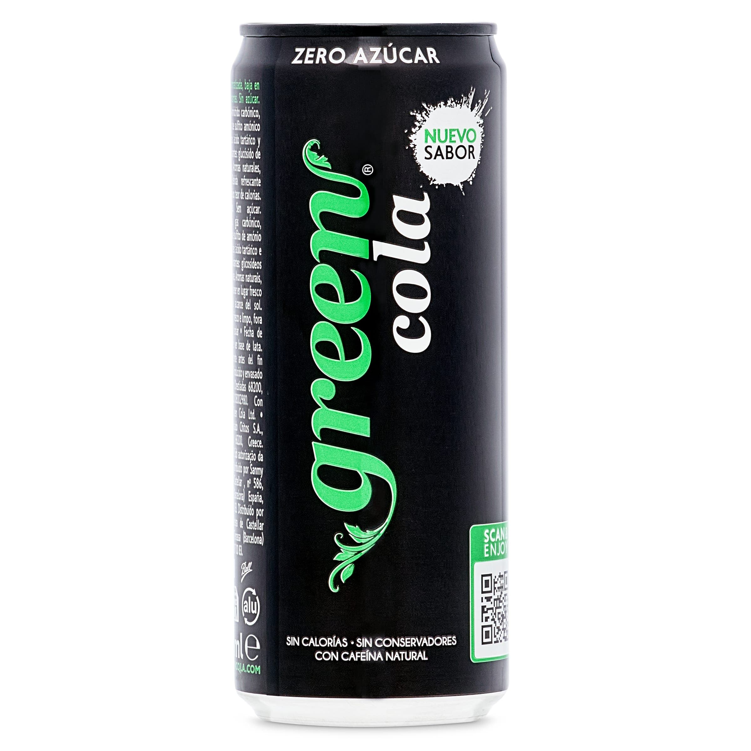 Green cola zero 330 ml