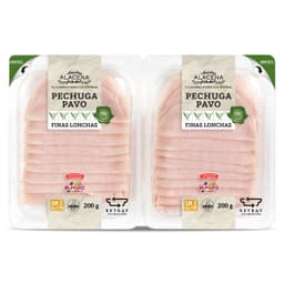 Pechuga de pavo Dia Nuestra Alacena 2 x 200 g