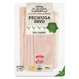 Pechuga de pavo 92% Dia Nuestra Alacena 120 g