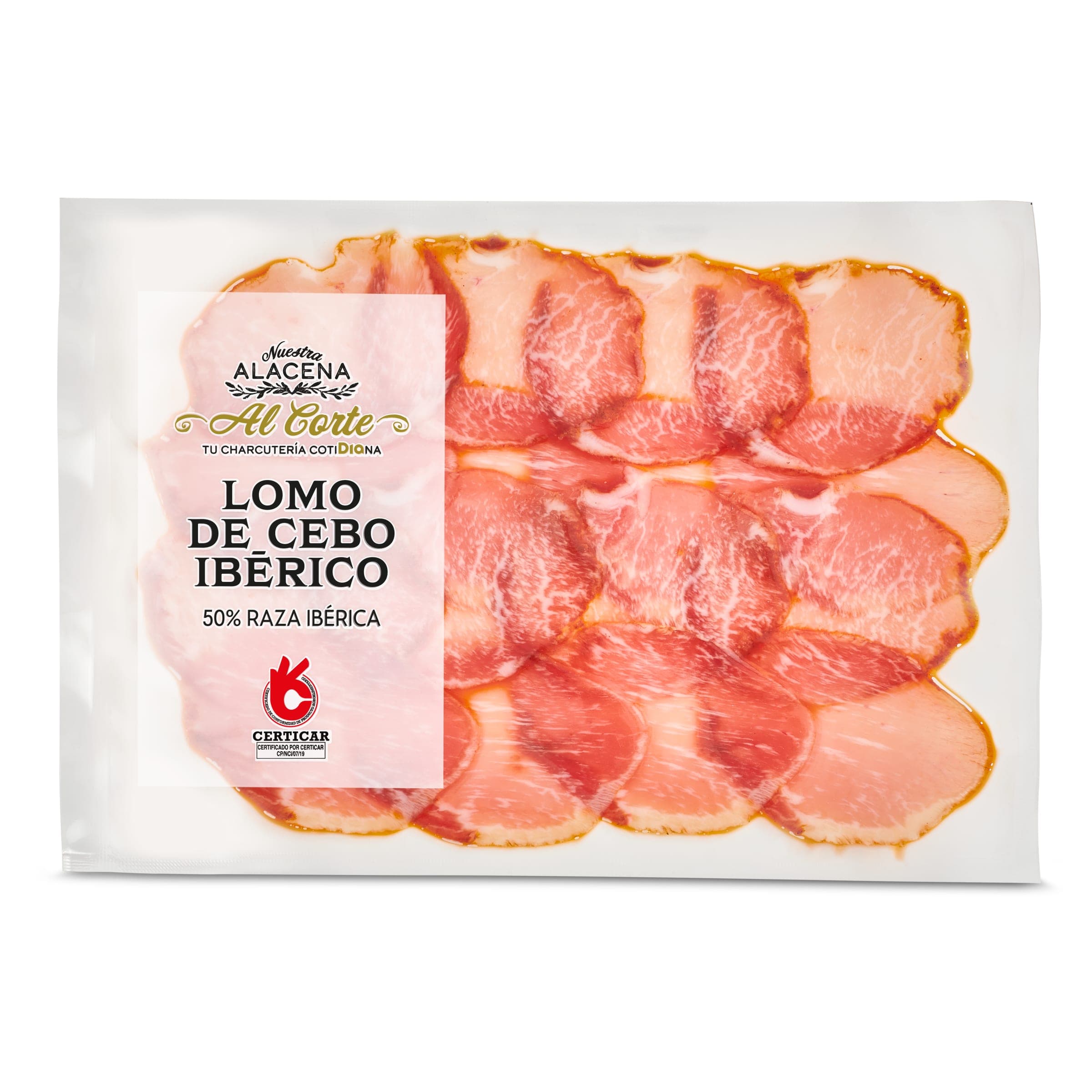 Lomo de cebo ibérico 50% Dia Nuestra Alacena 80 g
