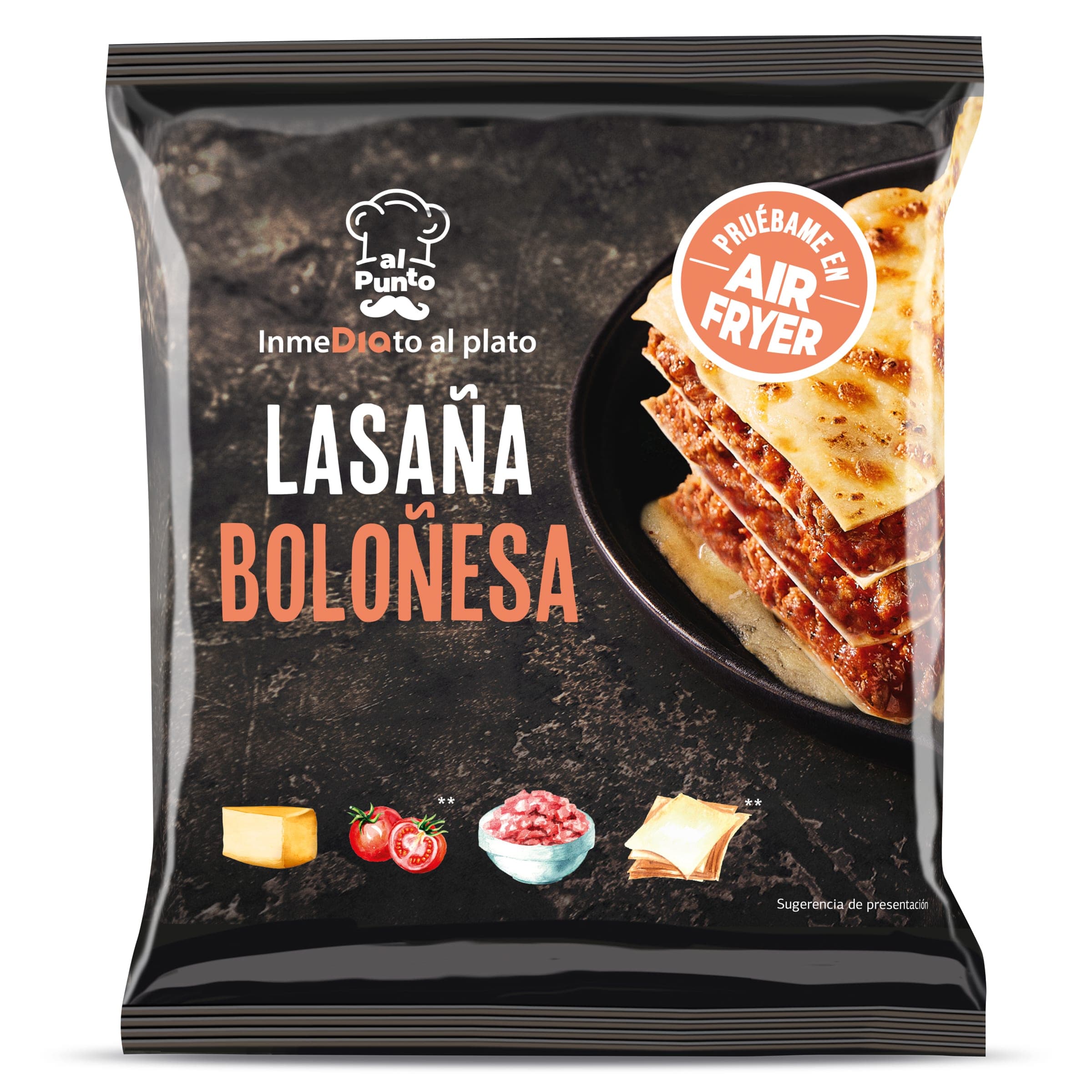 Lasaña boloñesa Dia Al Punto 300 g