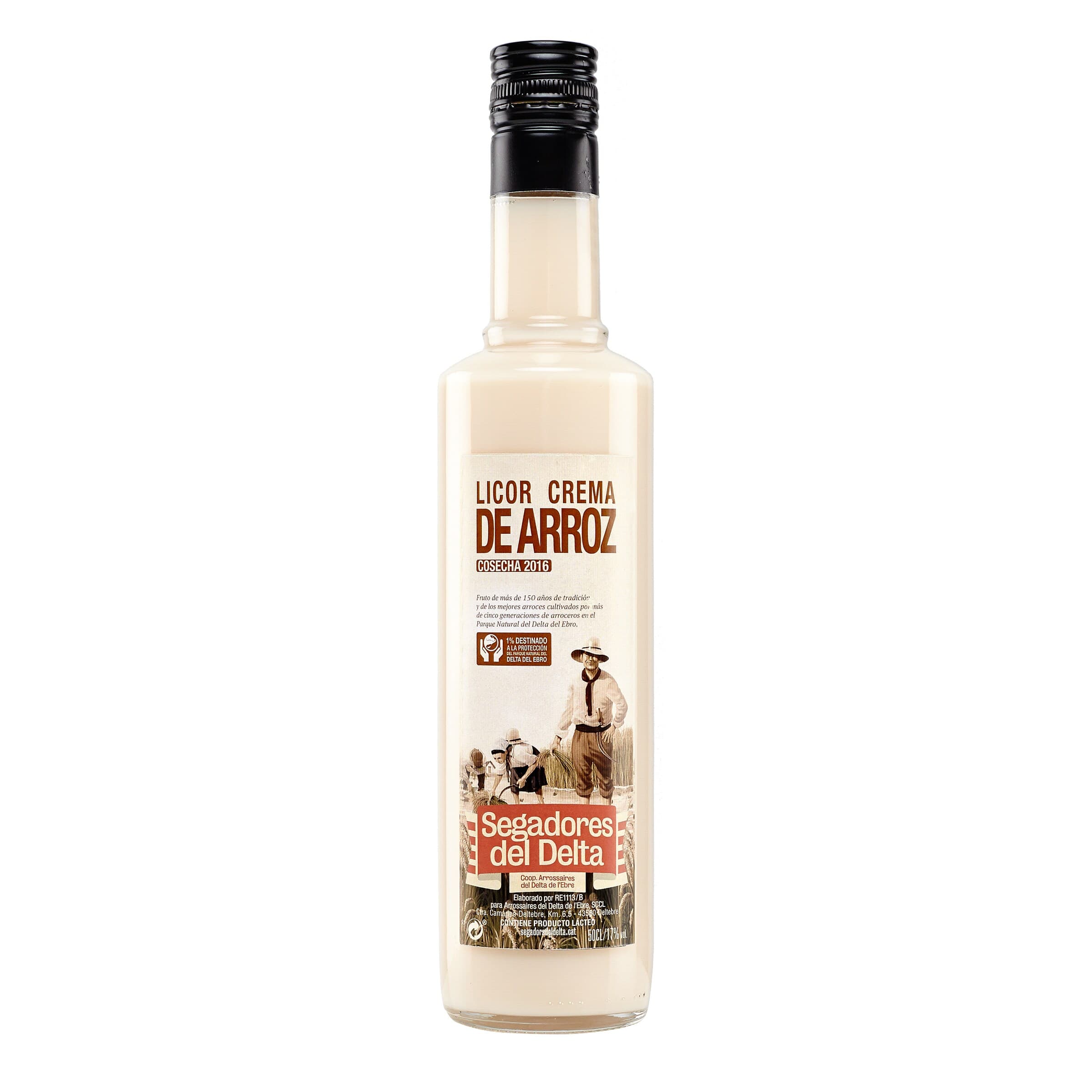 Licor crema de arroz Segadors 50 cl