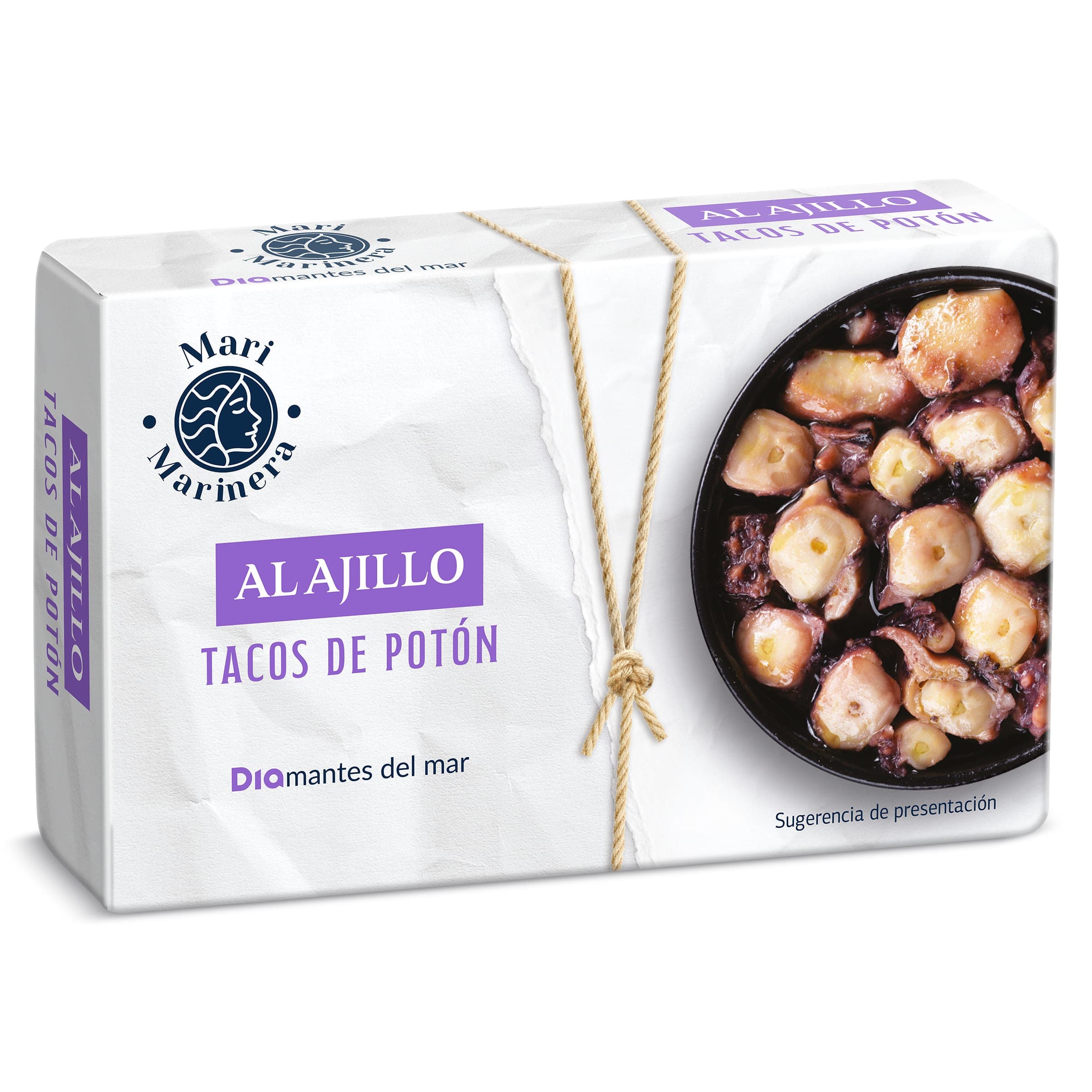 Tacos de potón al ajillo Dia Mari Marinera 72 g