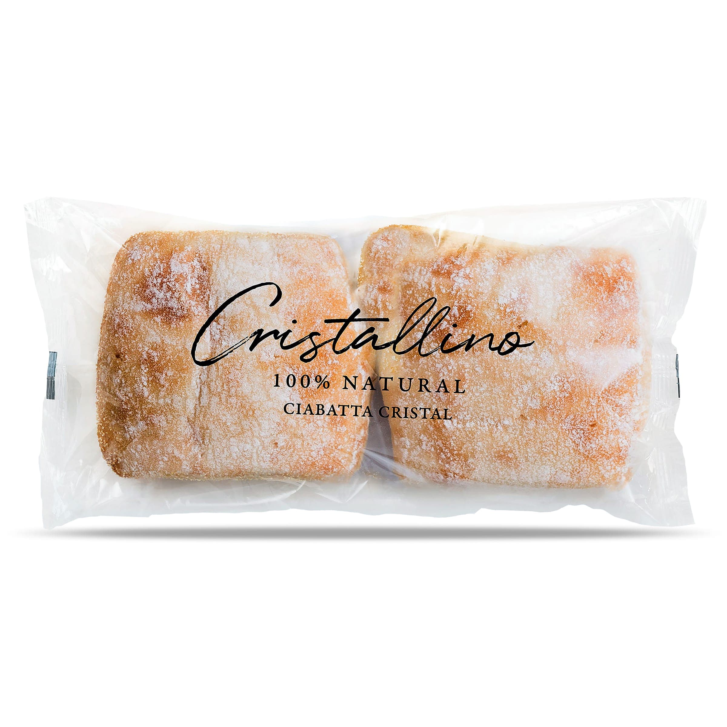 Chapata de cristal 2 unidades Cristallino 190 g