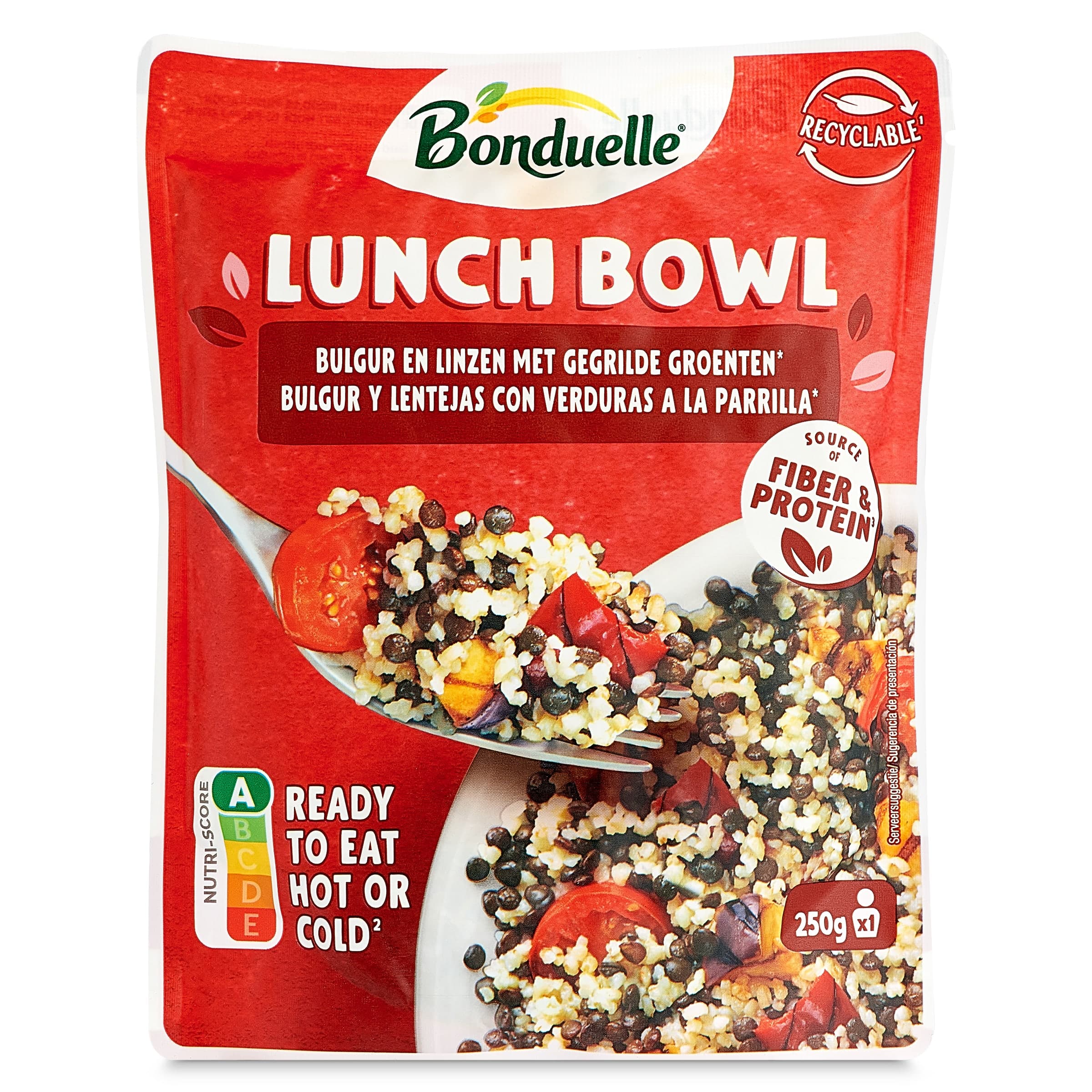 Lunch Bowl de lentejas Bonduelle 250 g