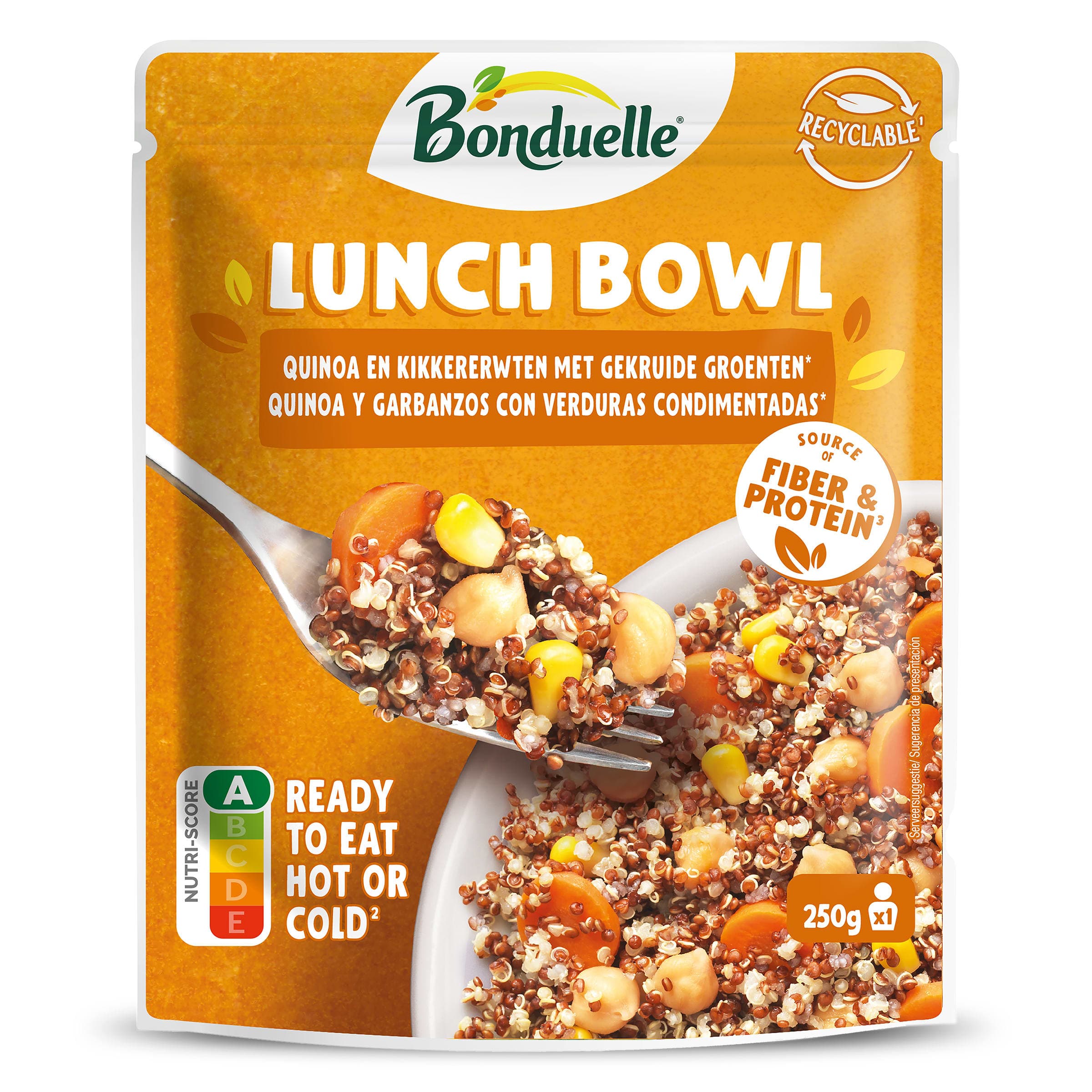 Lunch bowl de garbanzos Bonduelle 250 g