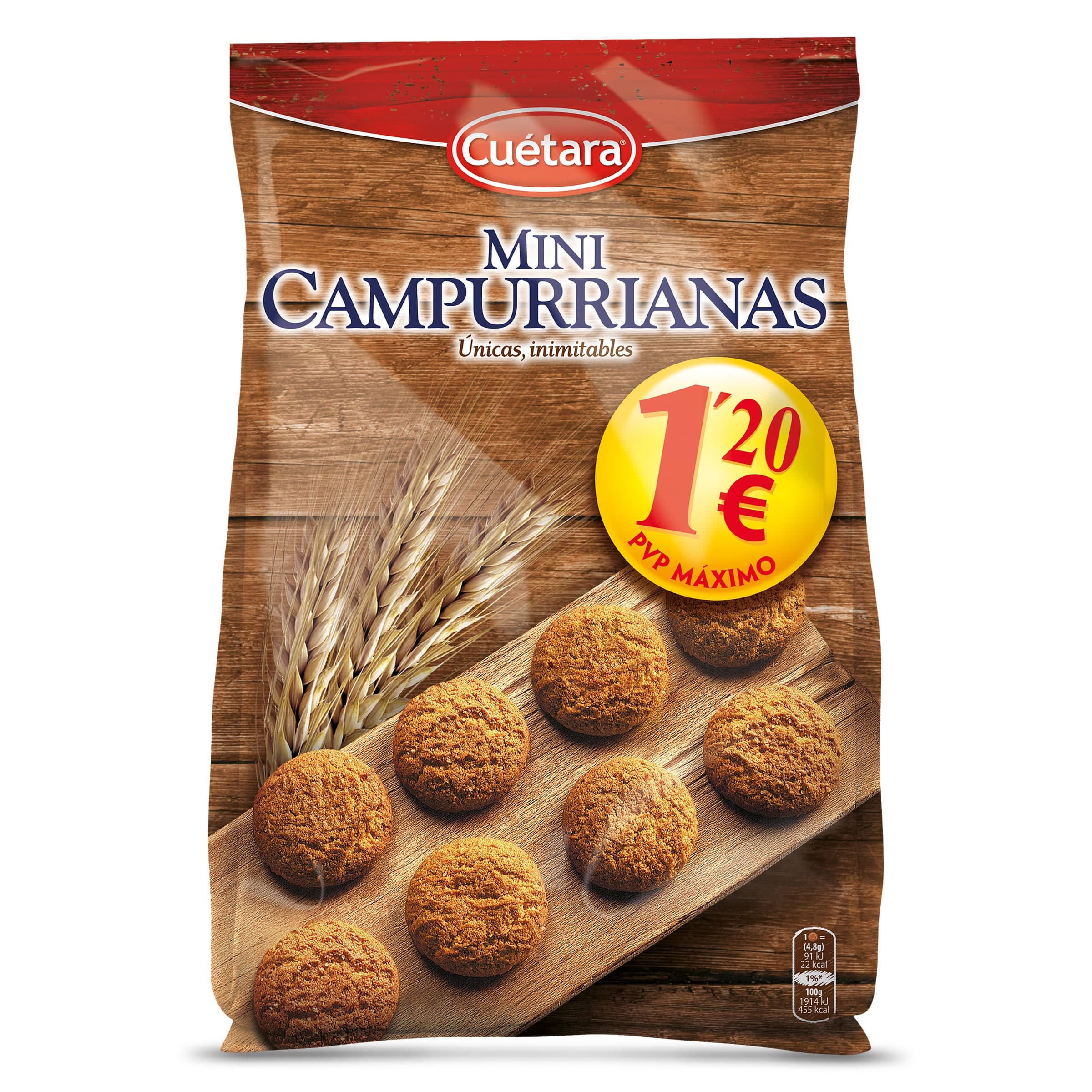 Mini galletas Cuétara Campurrianas 260 g