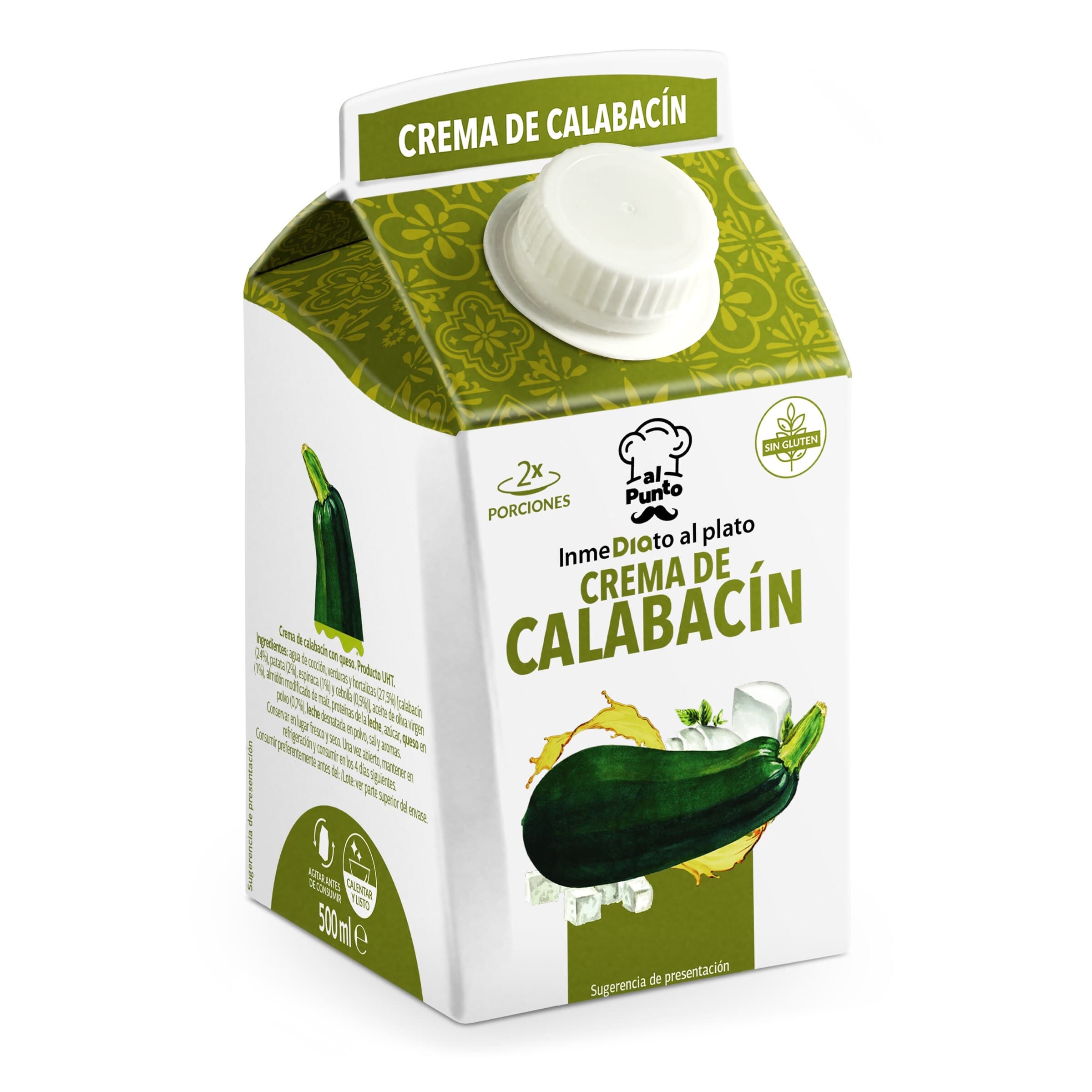 Crema de calabacín Dia Al Punto 500 ml
