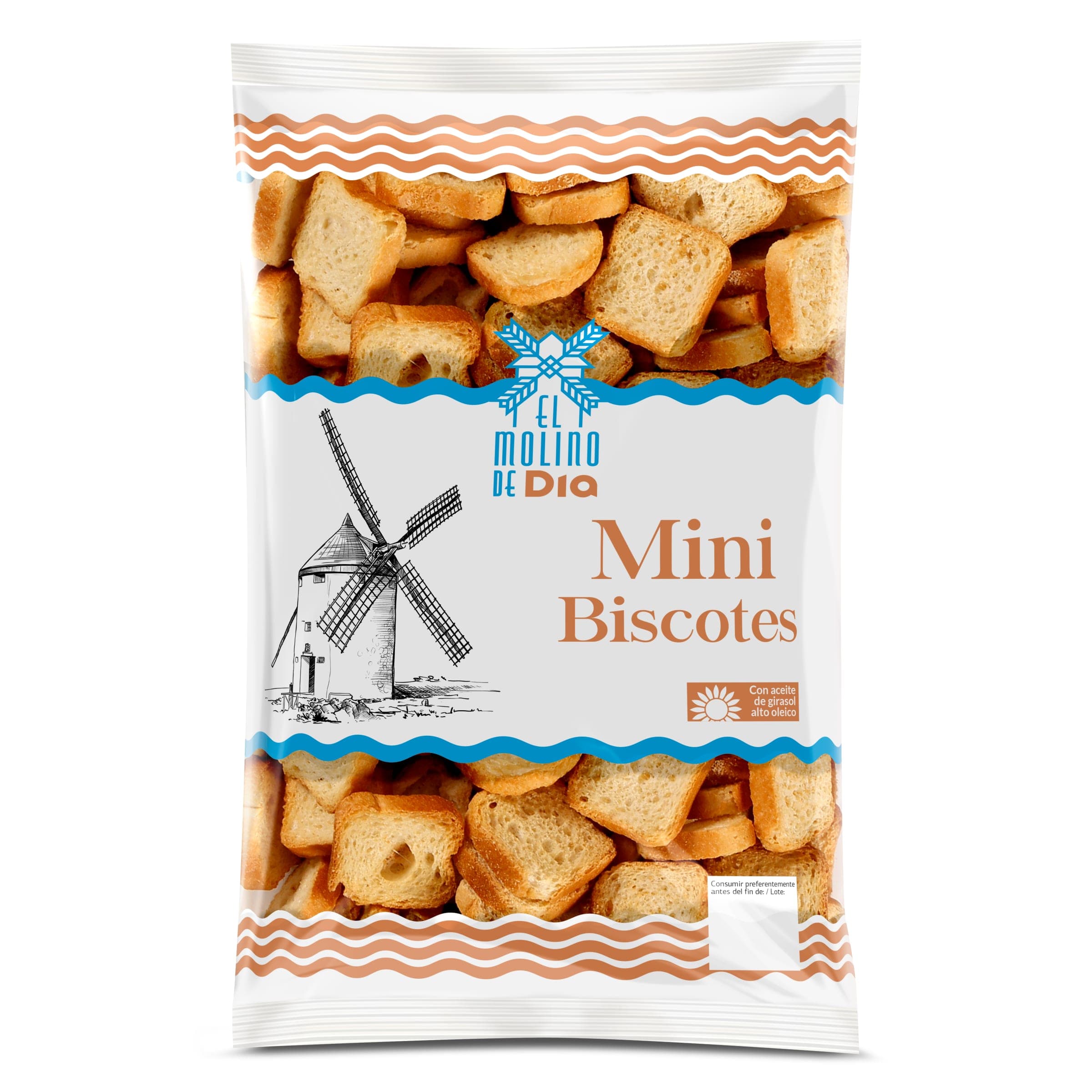 Mini biscotes El molino de Dia 240 g
