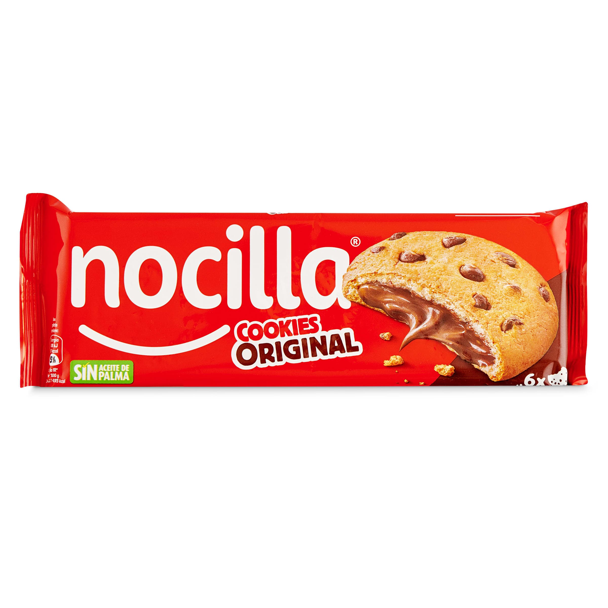 Galletas rellenas con crema de cacao Nocilla bolsa 120 g